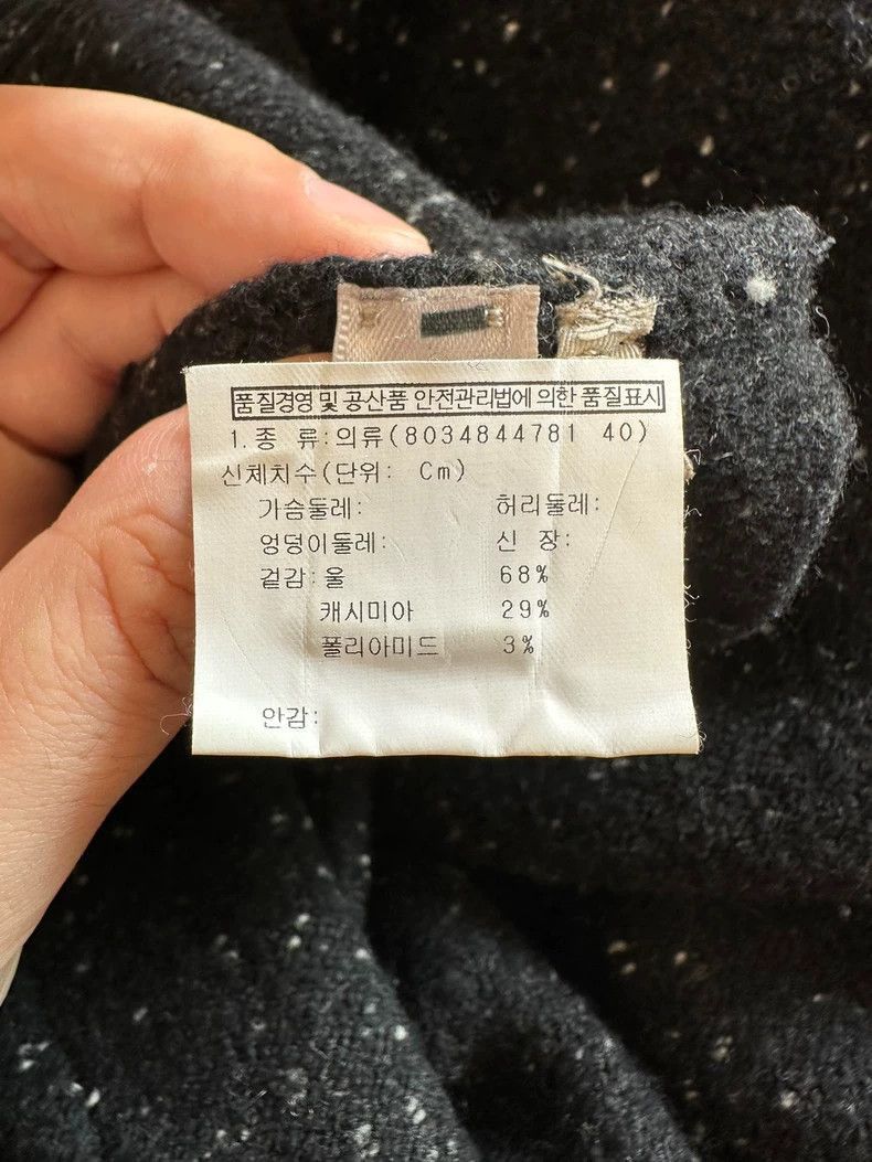 Balenciaga Knit Dress with Snowflakes in Dark Gray-2505 Size 39" - 6 Thumbnail