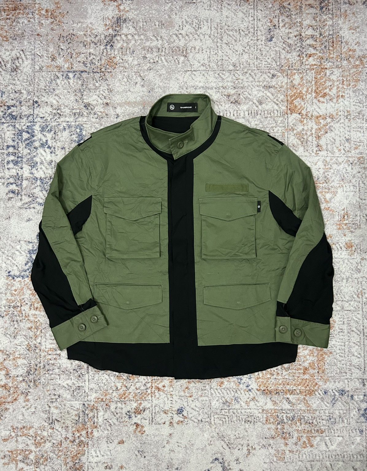 GU × Undercover GU X Undercover Outer Big Pocket Button Shirt Size US XL / EU 56 / 4 - 1 Thumbnail