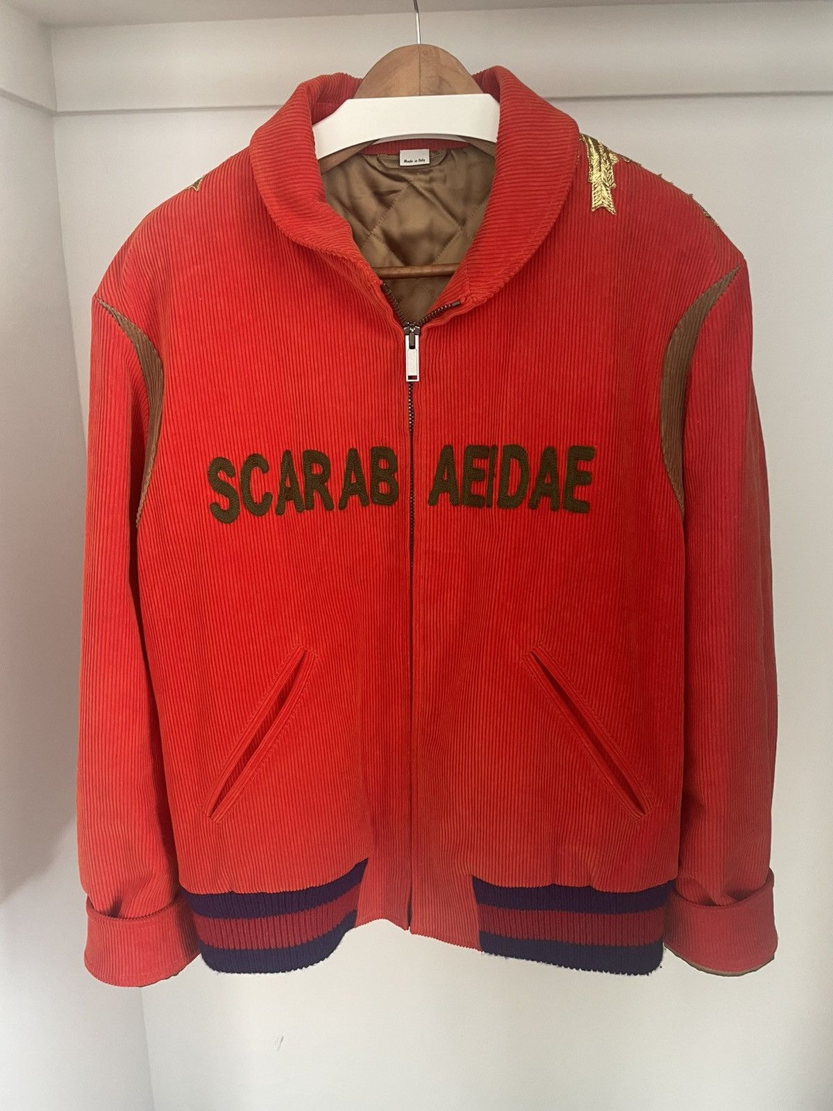 Gucci Gucci Scarabaeidae Bomber Jacket Size US XL / EU 56 / 4 - 1 Thumbnail