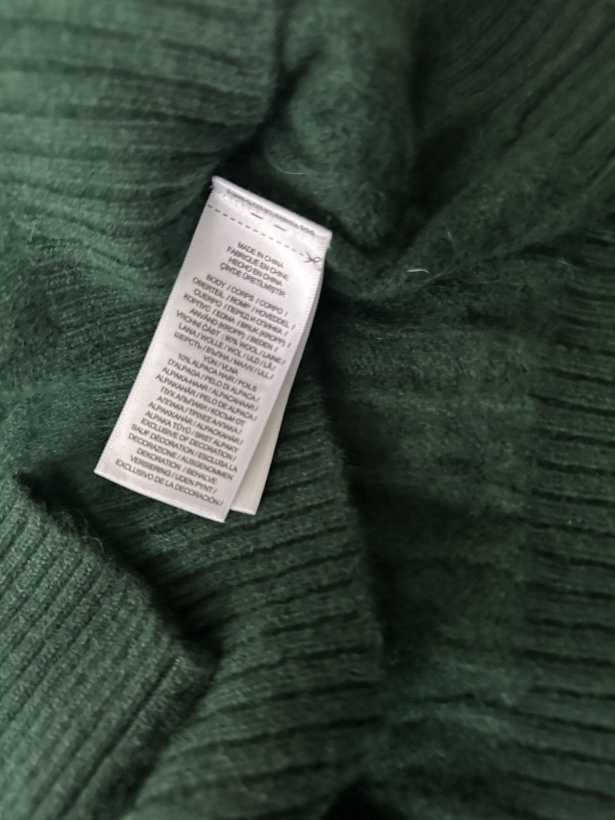 Polo Ralph Lauren Polo Ralph Lauren - Cable Knit - Wool Alpaca Hair Jumper Size US M / EU 48-50 / 2 - 3 Thumbnail