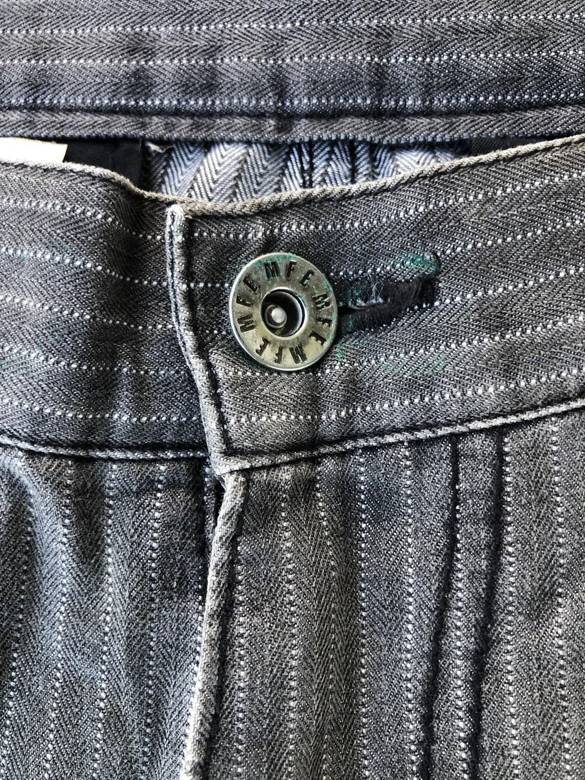 Japanese Brand × Vintage Vintage Cargo Pants Stripe 6 Pocket Tactical Utility Size US 30 / EU 46 - 6 Thumbnail