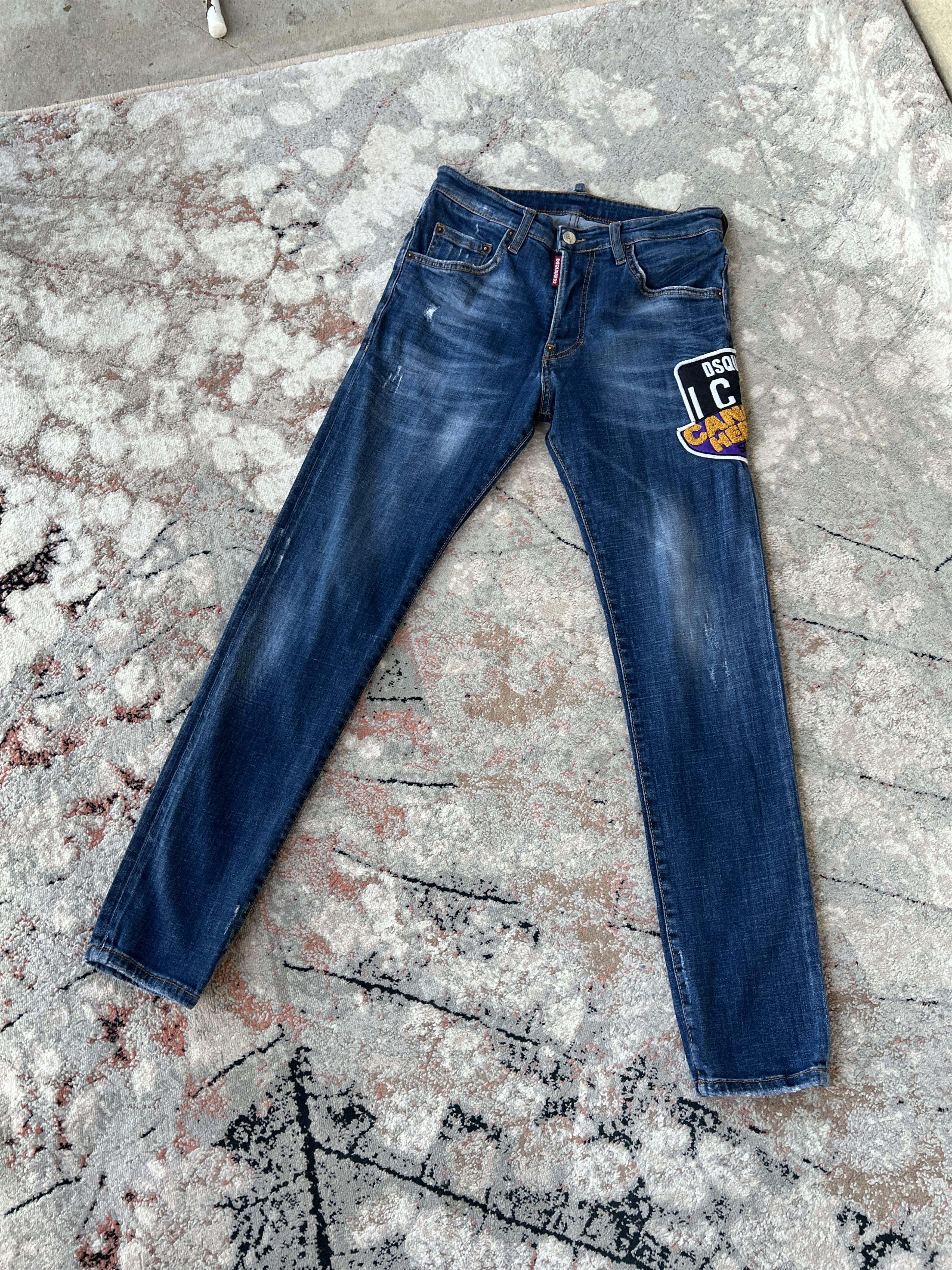 Dsquared2 Dsquared2 Skater Tidy Biker Jean Size US 26 / EU 42 - 1 Thumbnail