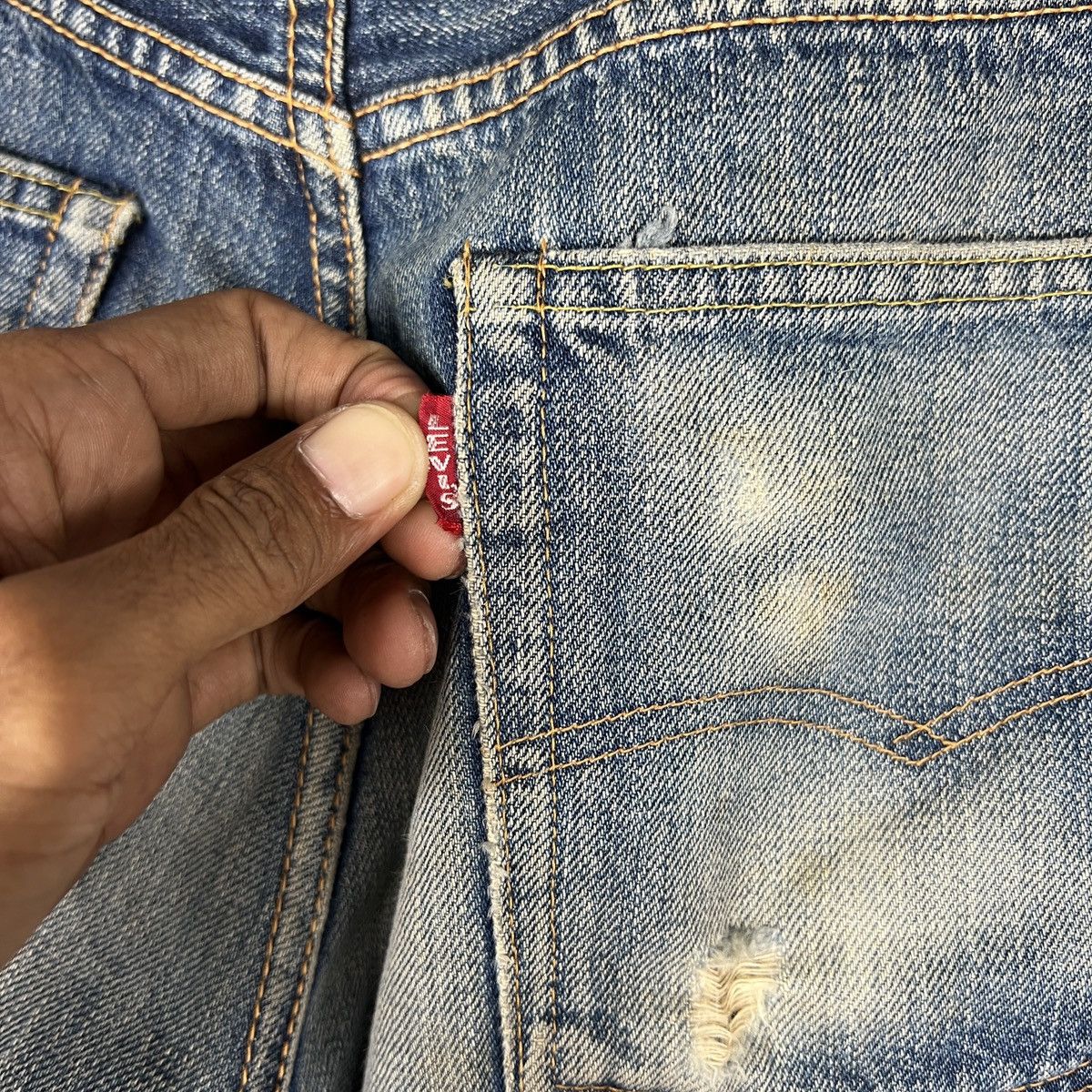 Levi's Vintage Clothing 90s Levis Lvc Lot 66501 Big E Selvedge Denim Jeans Size US 30 / EU 46 - 10 Thumbnail