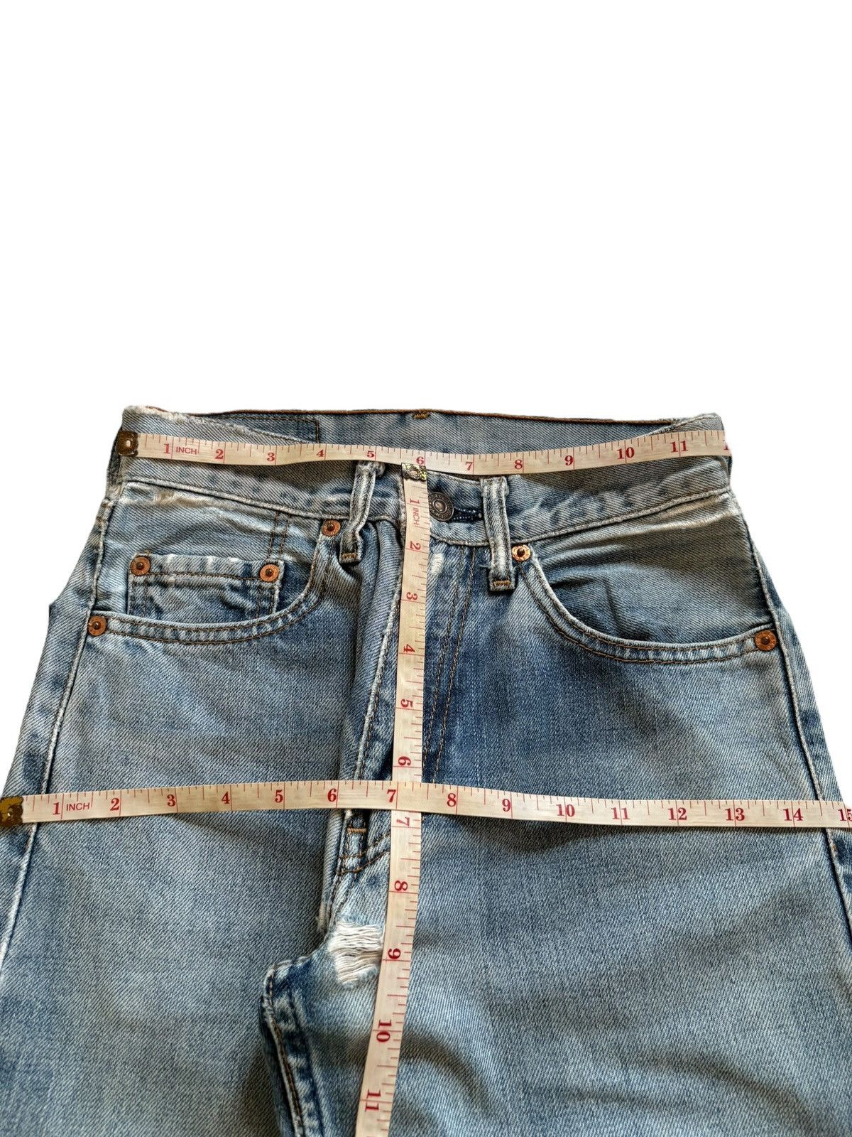 Levi's × Levi's Vintage Clothing Vintage 90s Levis 560 Blue Wash Loose Jeans Size US 26 / EU 42 - 12 Thumbnail