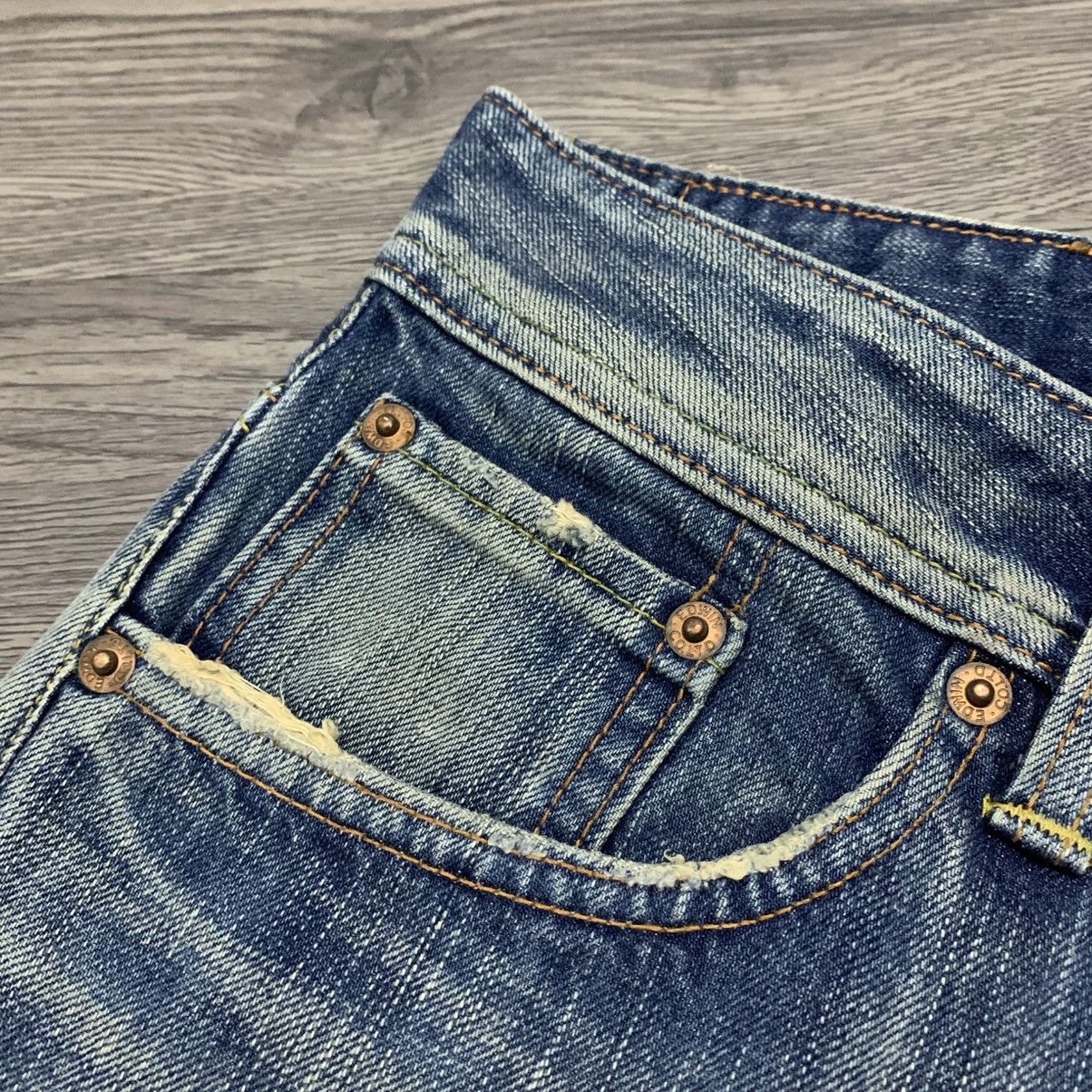 Edwin EDWIN DISTRESSED BOOTCUT JEANS Size US 30 / EU 46 - 4 Thumbnail