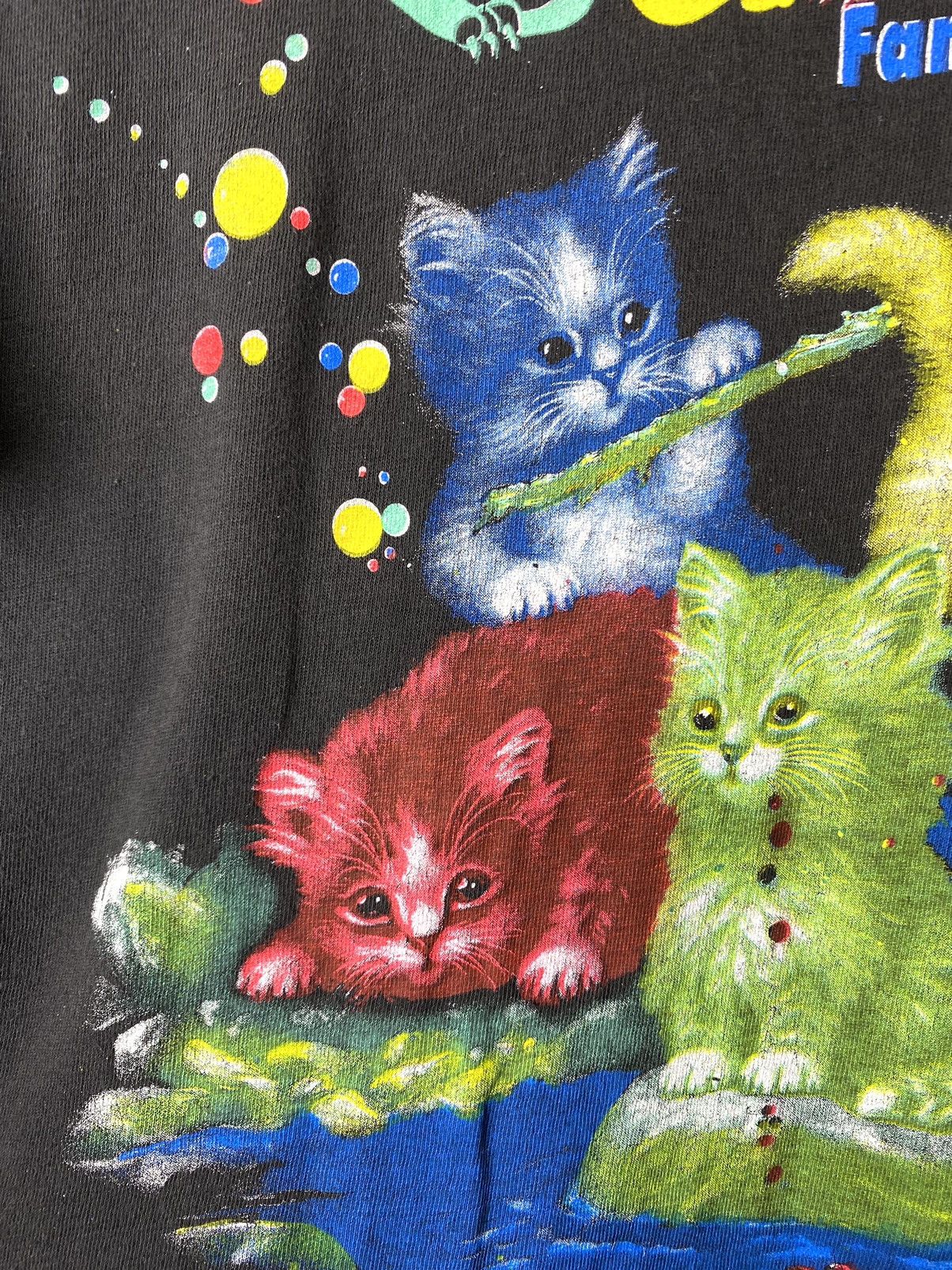 Vintage Vintage 80-90’s Art Cats T Shirt Animal Tee Size US M / EU 48-50 / 2 - 4 Thumbnail