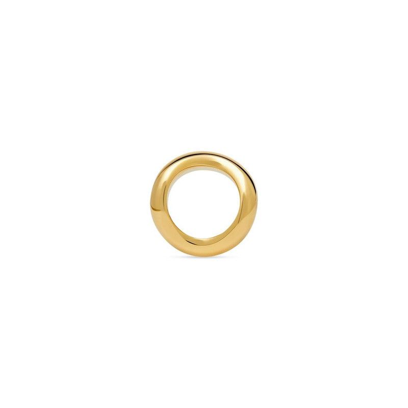 Balenciaga o1bcso1str1125 Size: OS / Loop Ring in Gold Size ONE SIZE - 3 Thumbnail