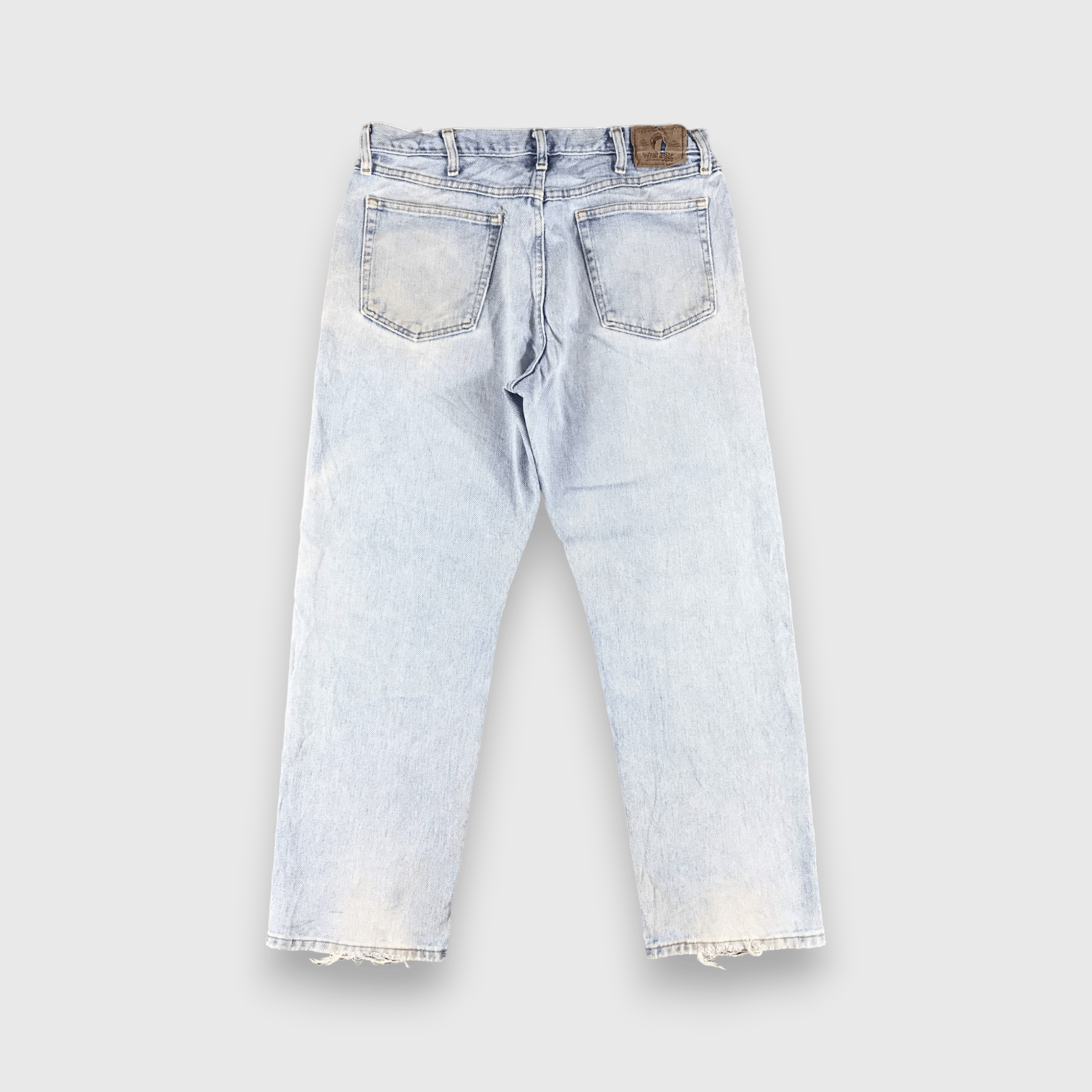 Vintage Vintage Light Wash Wrangler Jeans-J2400 Size US 35 - 2 Thumbnail