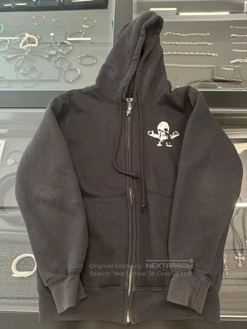 Chrome Hearts Chrome Hearts Foti Skull Zip Hoodie. Size US S / EU 44-46 / 1 - 1 Thumbnail