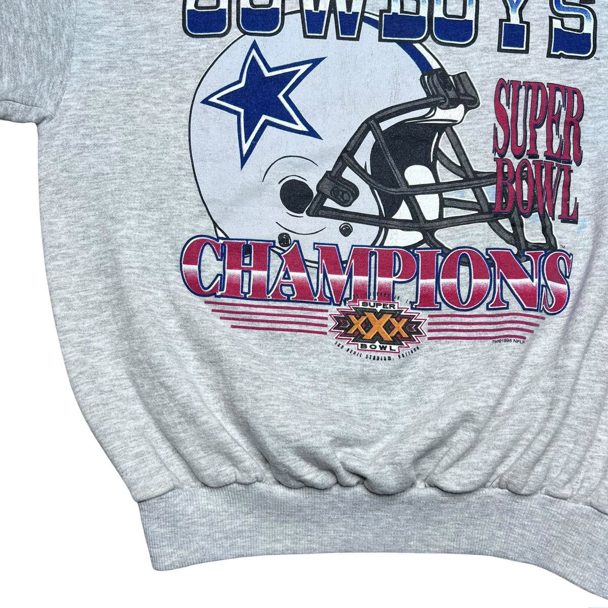 NFL Vtg 1996 NFL Dallas Cowboys Super Bowl Champions Sweatshirt Size US XL / EU 56 / 4 - 9 Thumbnail
