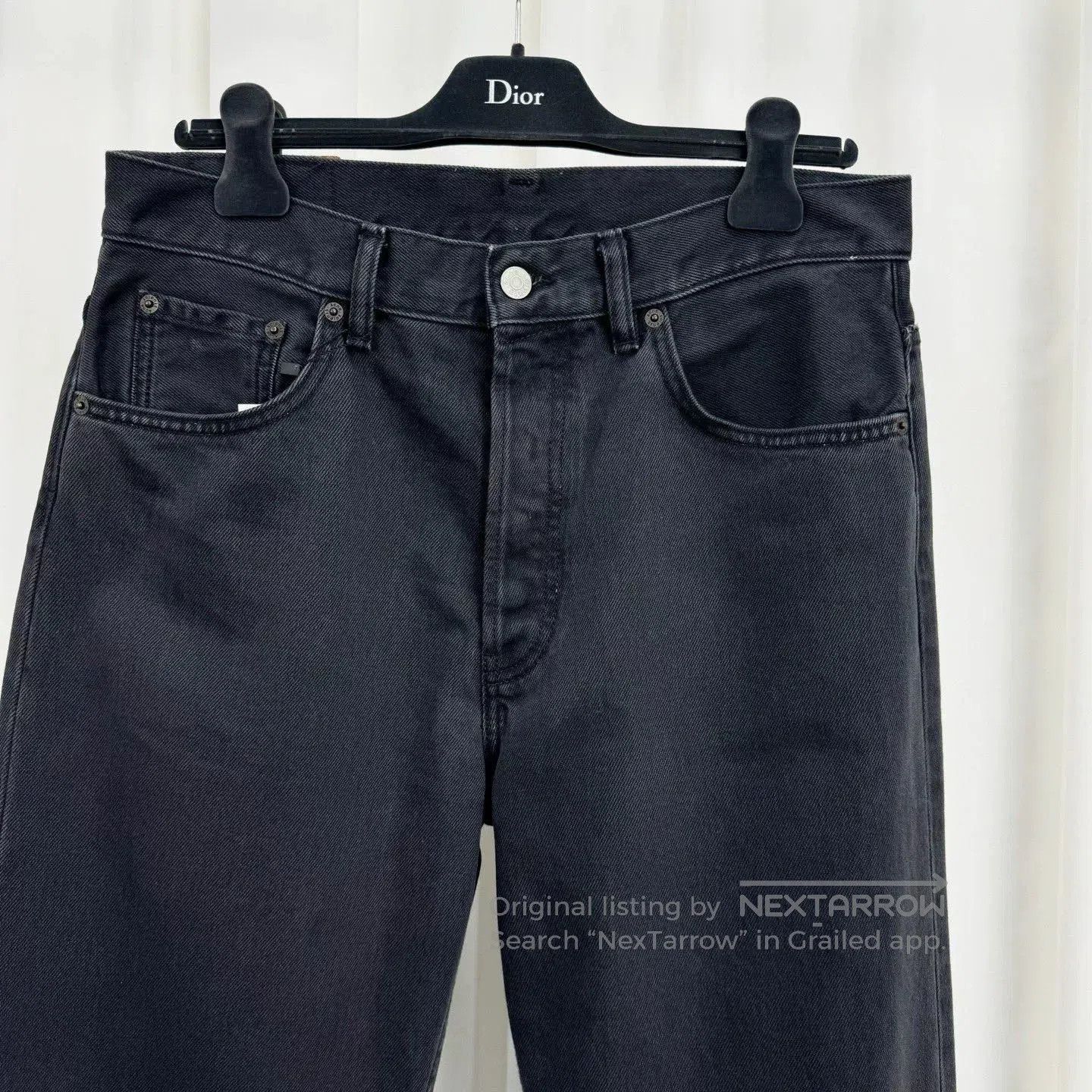 Acne Studios acne studios gray washed denim pants. Size US 31 - 3 Thumbnail
