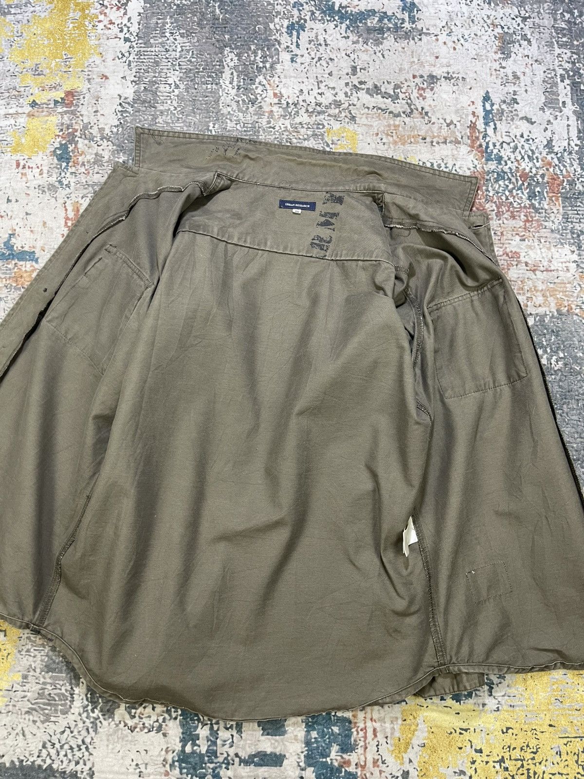 URBAN RESEARCH DOORS Urban Research Military Aircrew Uniform Workshirt Size US S / EU 44-46 / 1 - 9 Thumbnail