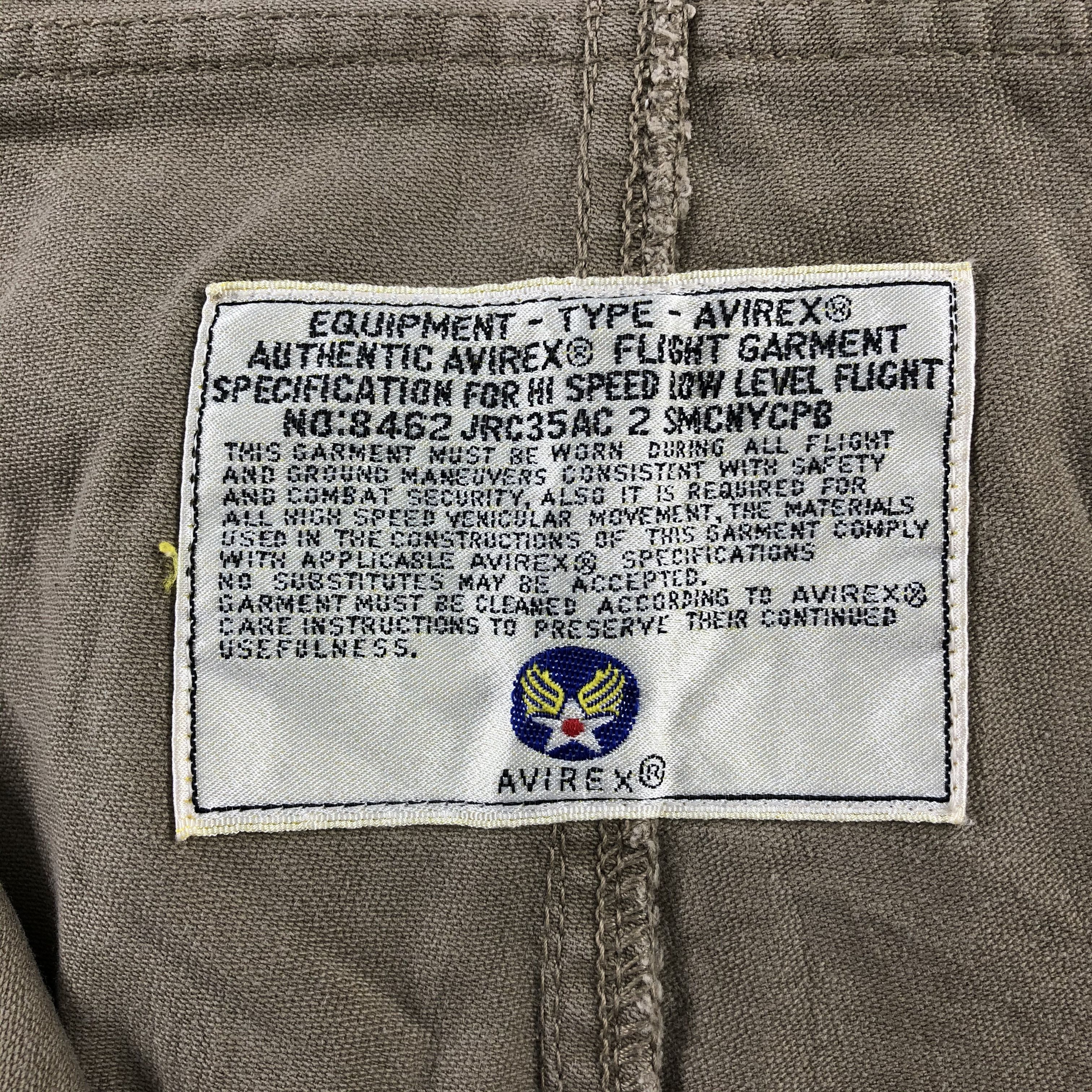 Avirex Avirex Miltary Monkey Pants Multi Pocket Tactical Trouser Size US 32 / EU 48 - 10 Thumbnail