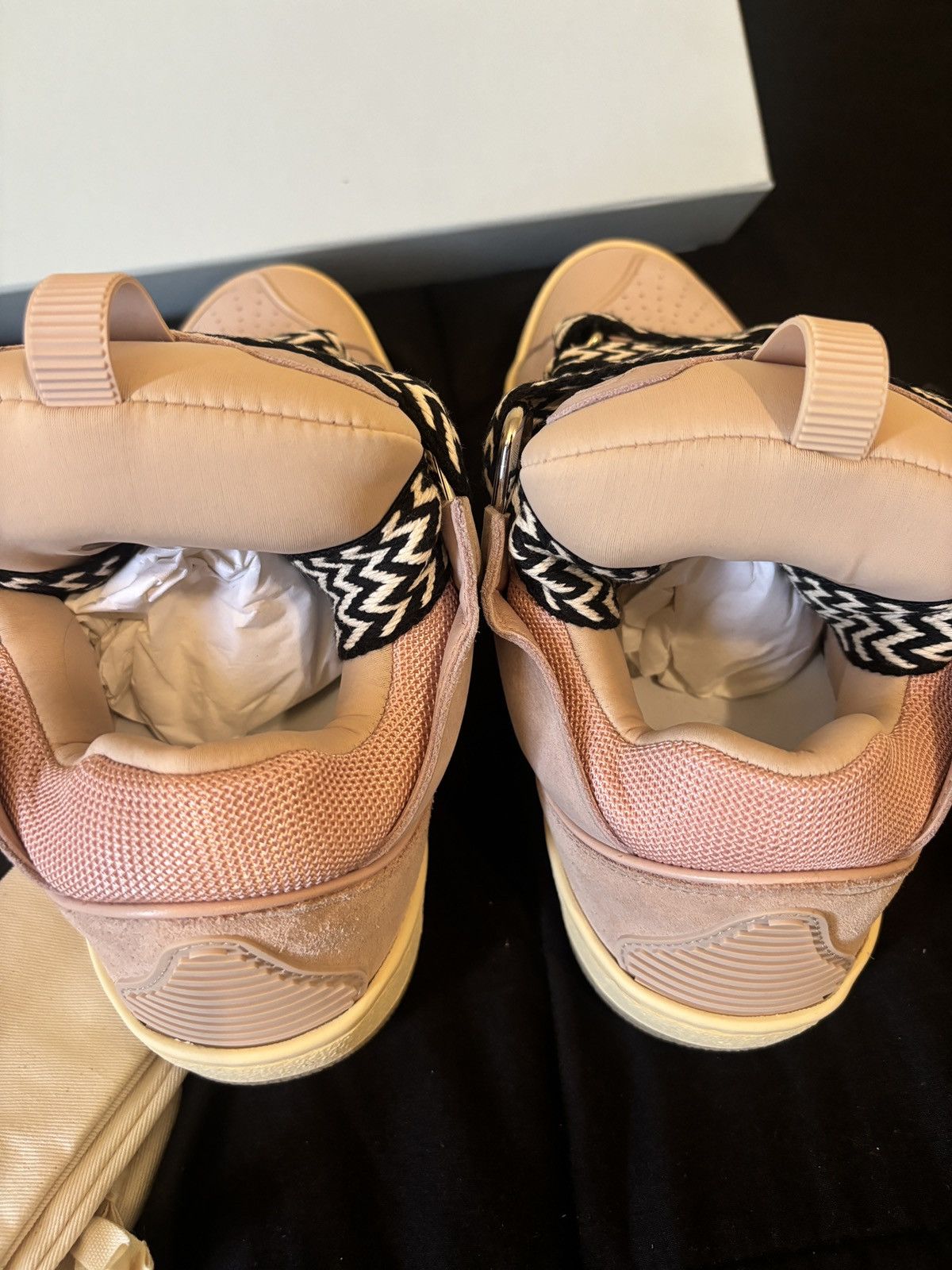 Lanvin Lanvin curb sneaker in pink size 43 / 10 us men Size US 10 / EU 43 - 6 Thumbnail