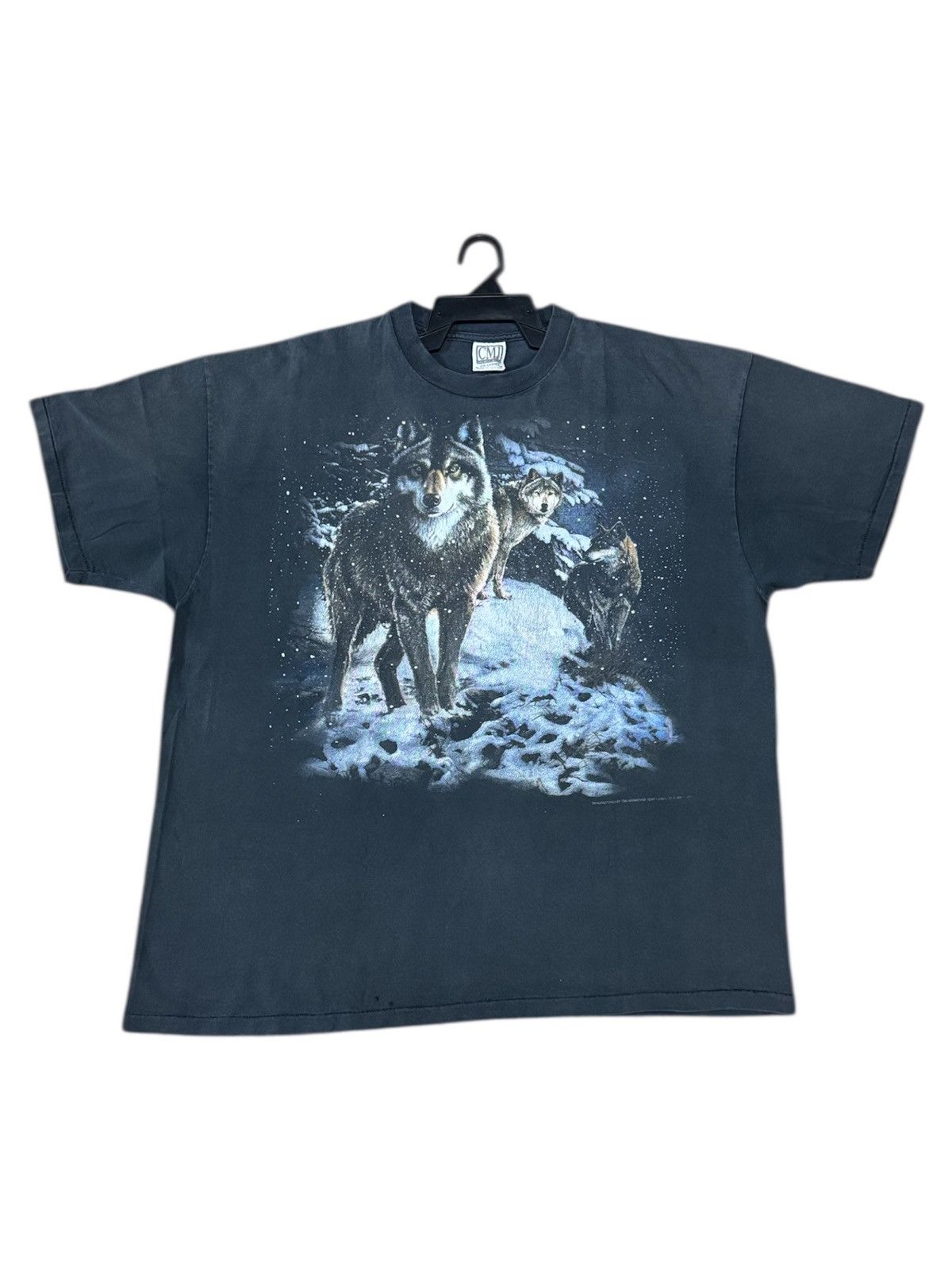 Vintage VINTAGE 90s WOLF EAGLE 😘 Size US XXL / EU 58 / 5 - 1 Thumbnail
