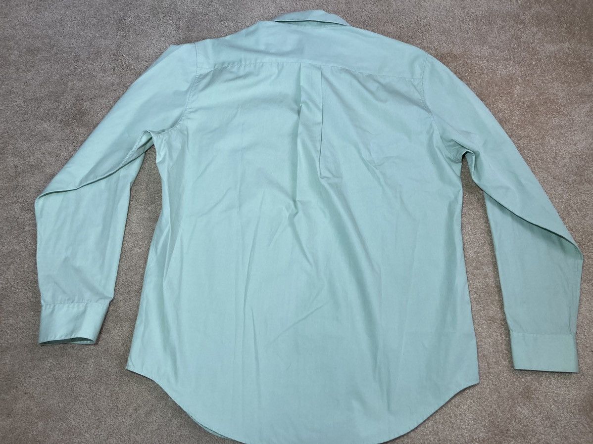 Martine Rose SS18 Martine Rose Easter Mint Shirt Embroidered Logo 2018 Size US L / EU 52-54 / 3 - 8 Thumbnail