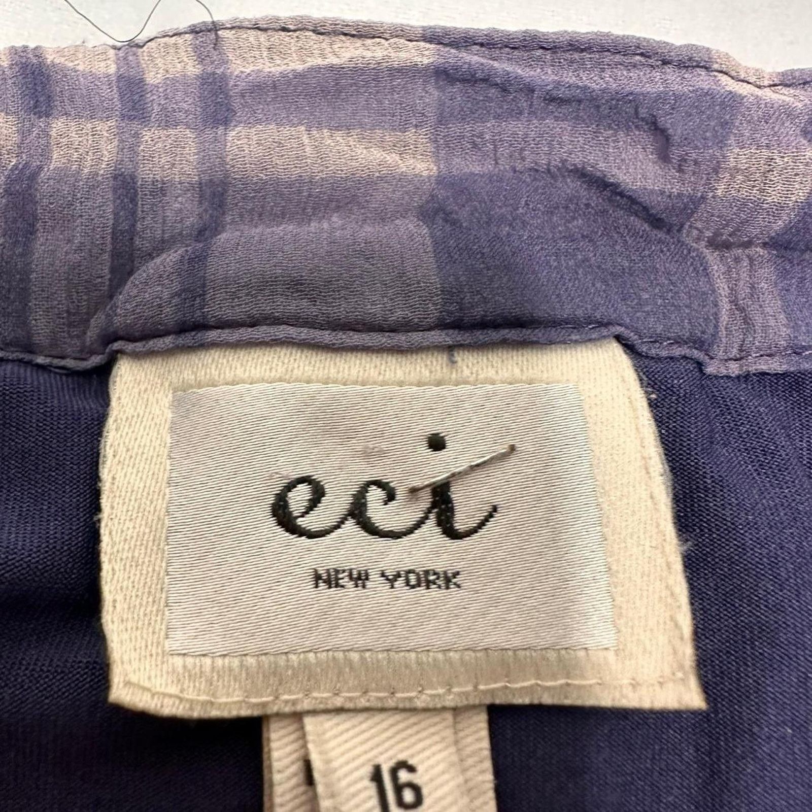 Other ECI Newyork Silk Vintage Top Button Detail Doubke Size L Size L / US 10 / IT 46 - 4 Thumbnail