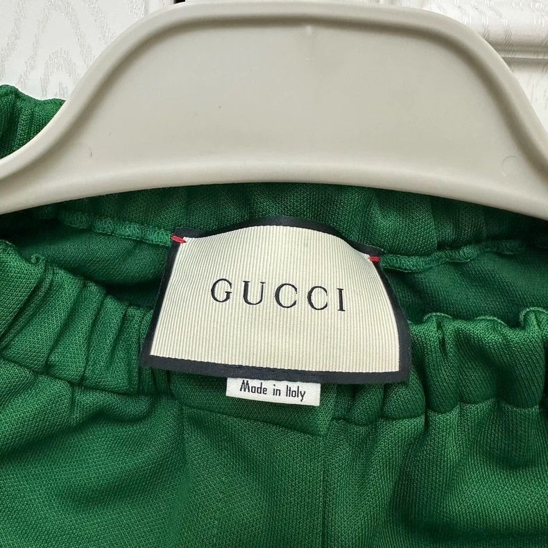 Gucci Gucci Gucci Sports Pants in Green with Stripes-2507 Size US 30 / EU 46 - 2 Thumbnail