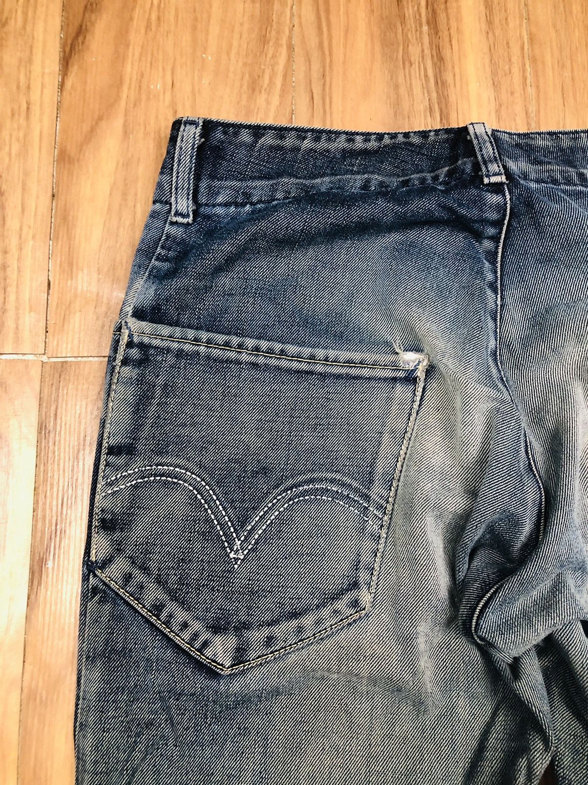 Levi's Levis Distressed Jeans (34) Size US 30 / EU 46 - 13 Thumbnail