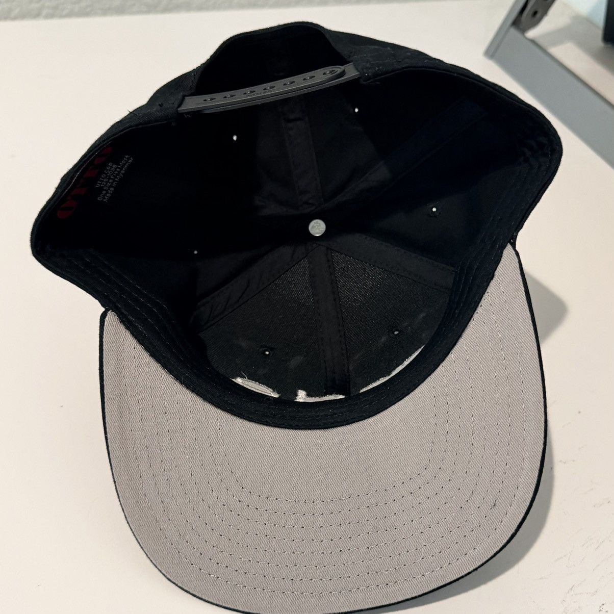Otto Sade 2014 Tour SnapBack Hat Black Spell Out Otto Merch Size ONE SIZE - 3 Thumbnail