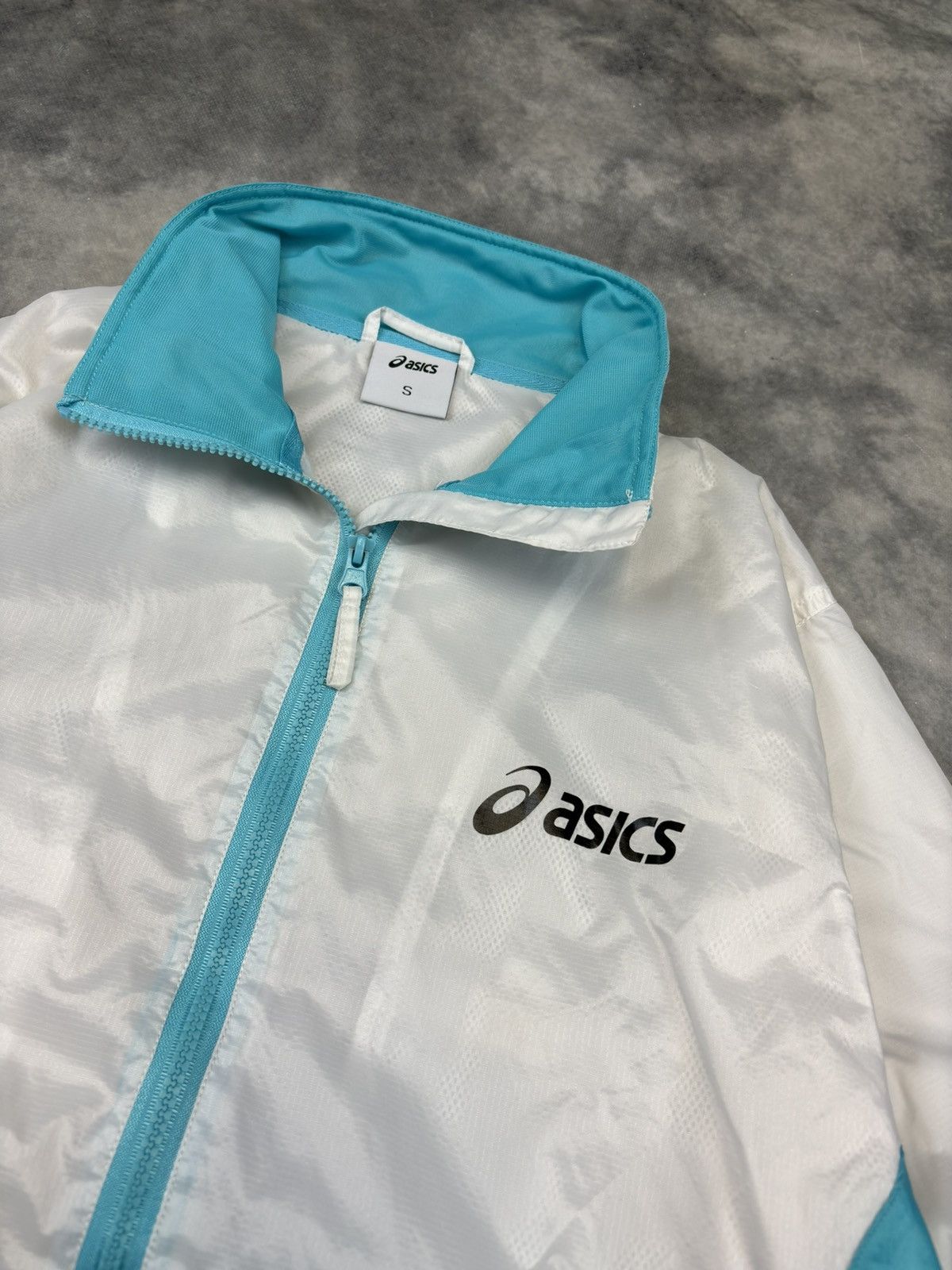 Asics × Vintage Vintage Asics Hoodie Half Zipper Windbreaker Size US M / EU 48-50 / 2 - 3 Thumbnail