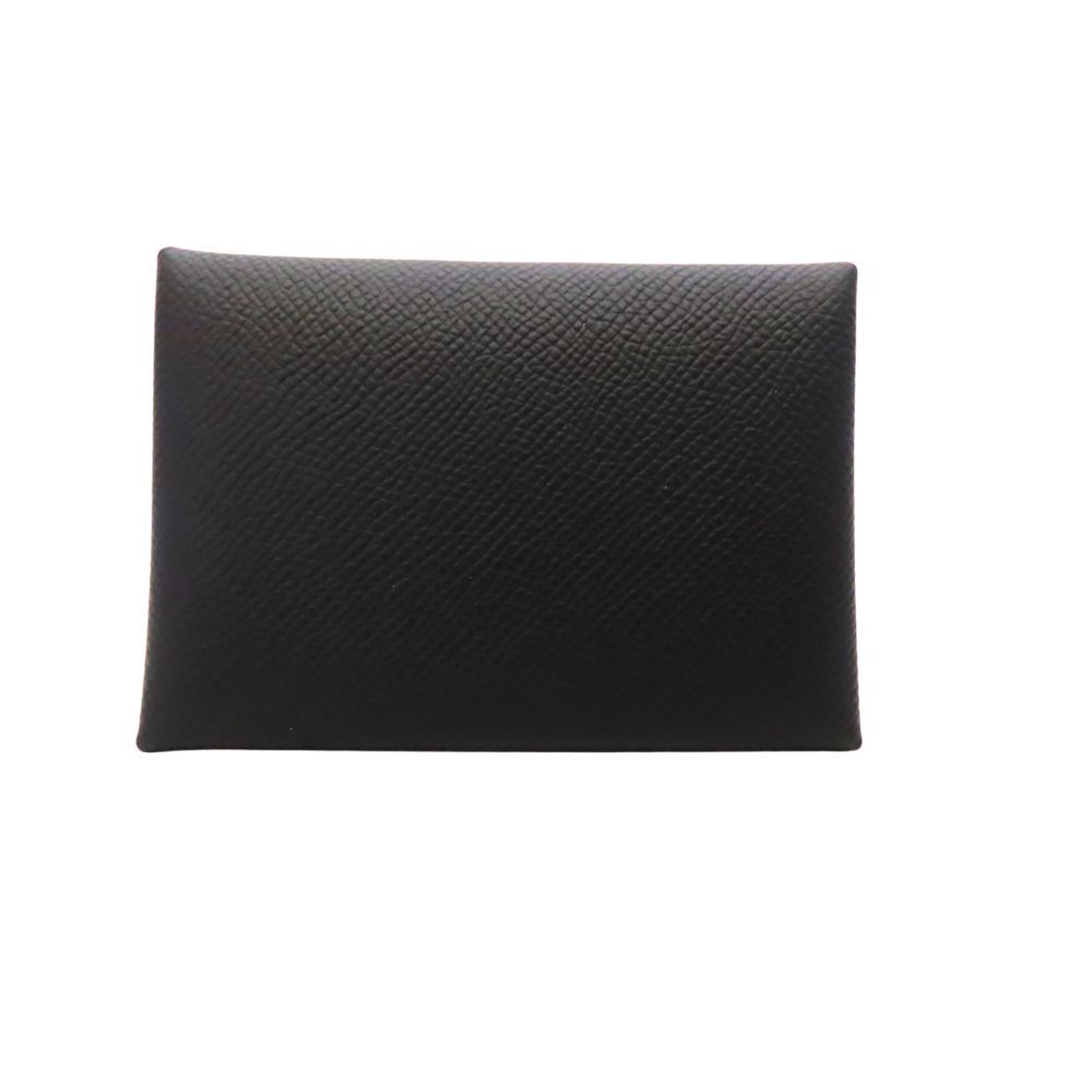 Hermes Hermes Hermes Calvi Duo Epsom Card Coin Case Leather Card Case Stamp B (2023) DUTY FREE for USA Size ONE SIZE - 1 Thumbnail
