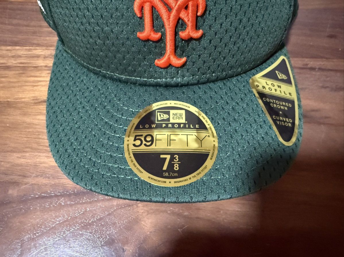 Aime Leon Dore × New Era Aime Leon Dore x New Era NY Mets Mesh Fitted Hat Green 7 3/8 Size ONE SIZE - 2 Thumbnail