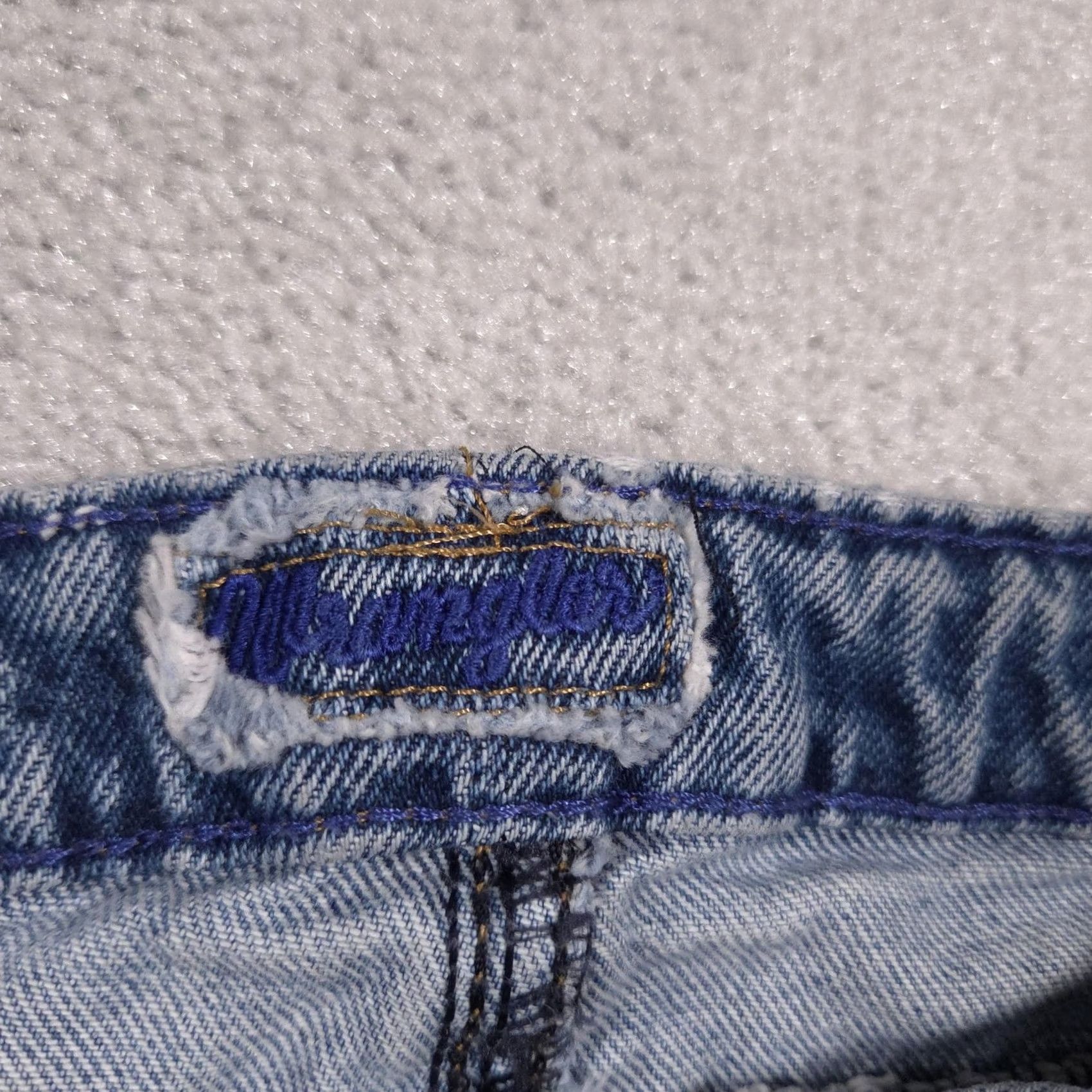 Wrangler Wrangler Jeans Womens 5 Pocket Denim Straight Leg Zip Fly Adjustable Waist Blue 28in Inseam 27in 100% Cotton Regular Womens Size 6 Size 28" / US 6 / IT 42 - 5 Thumbnail