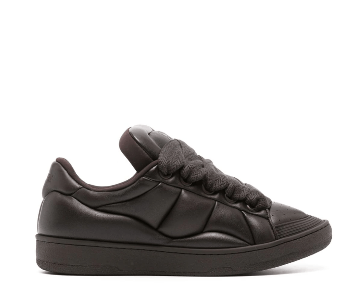 Lanvin BNWT AW23 LANVIN CURB XL LOW TOP SNEAKERS CACAO 40 Size US 7 / EU 40 - 1 Thumbnail