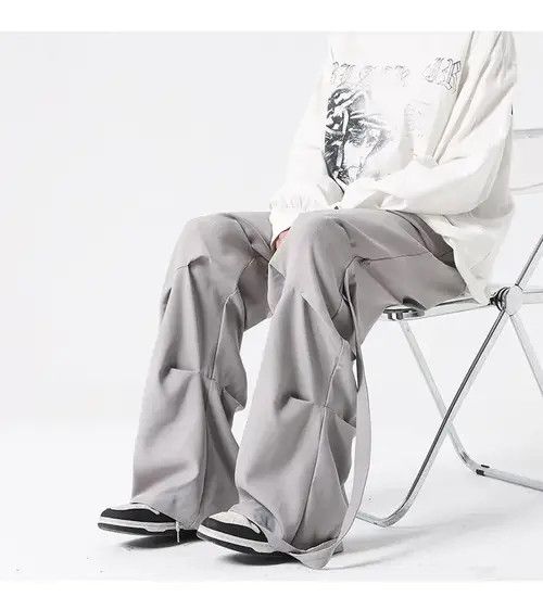 VIBE Trousers casual loose pants streetwear y2k Size US 30 / EU 46 - 5 Thumbnail