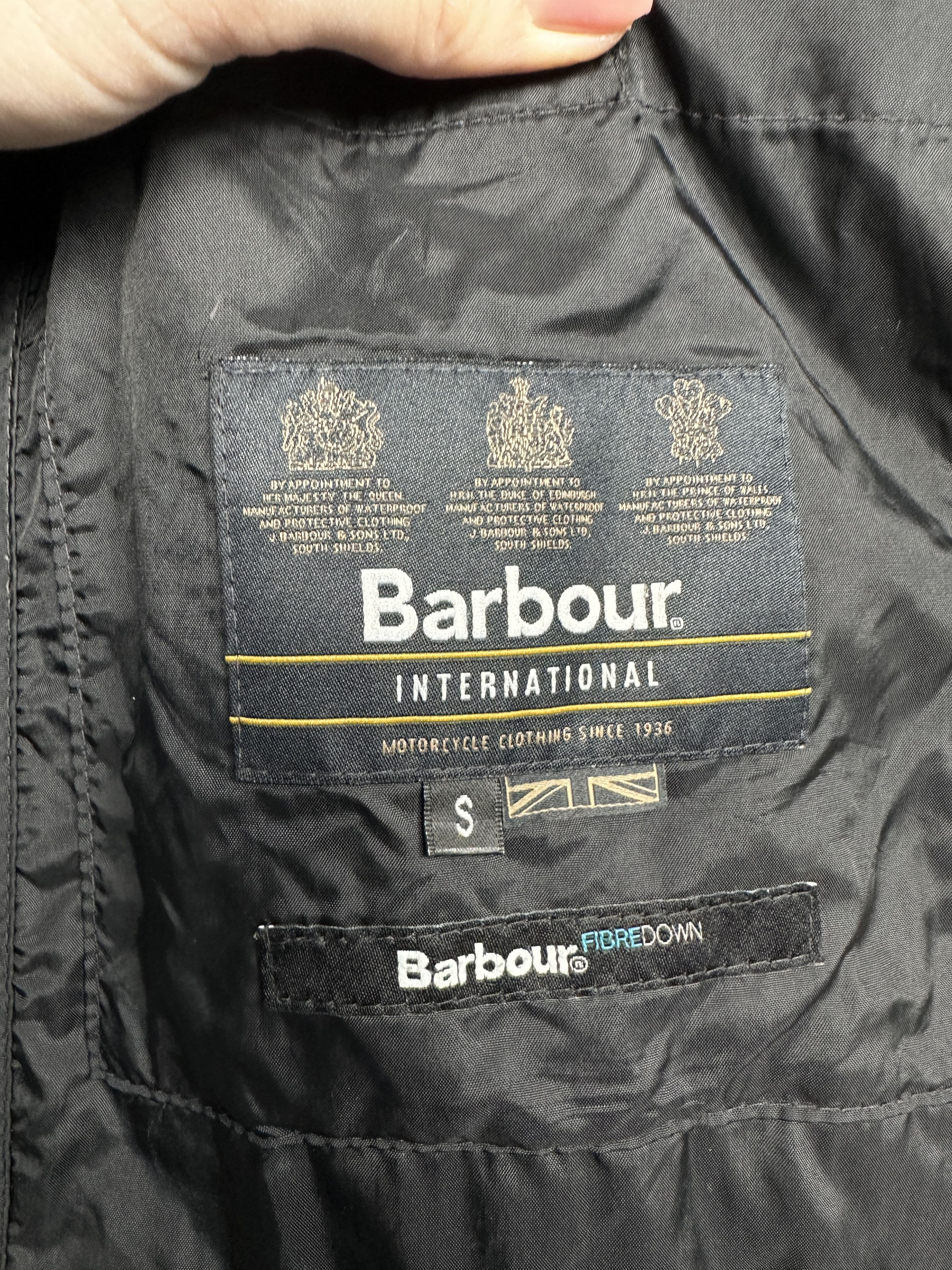 Barbour Barbour International Mens Ouston Hooded Quilted Jacket Size US S / EU 44-46 / 1 - 9 Thumbnail