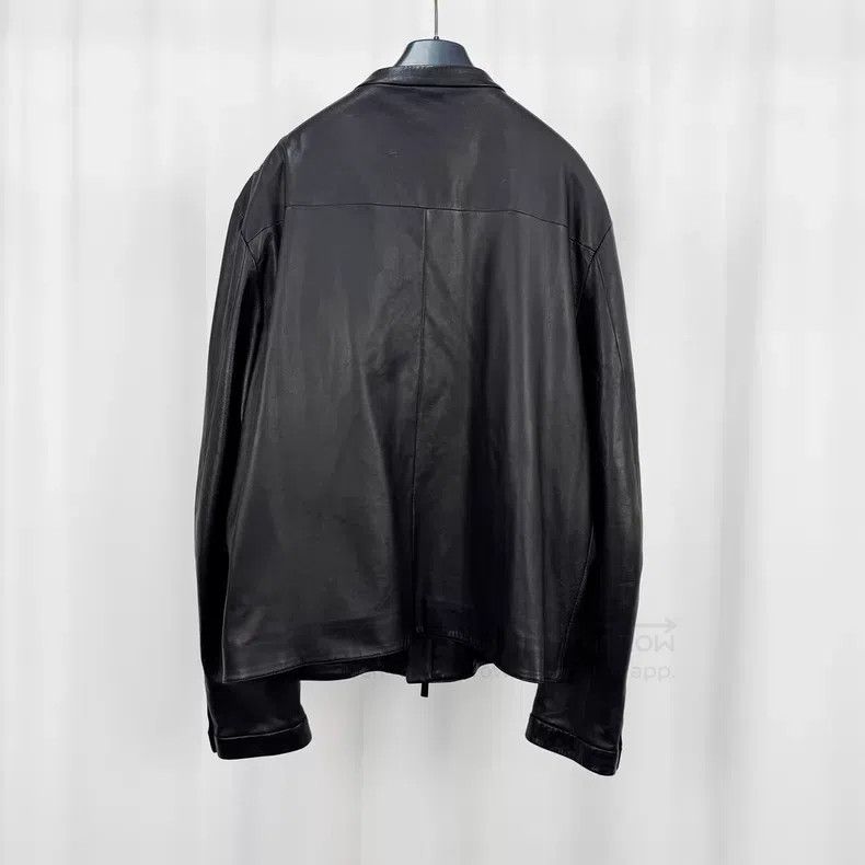 Fendi Fendi Little Monster Lamb Leather Zip-Up Jacket Size US L / EU 52-54 / 3 - 2 Thumbnail