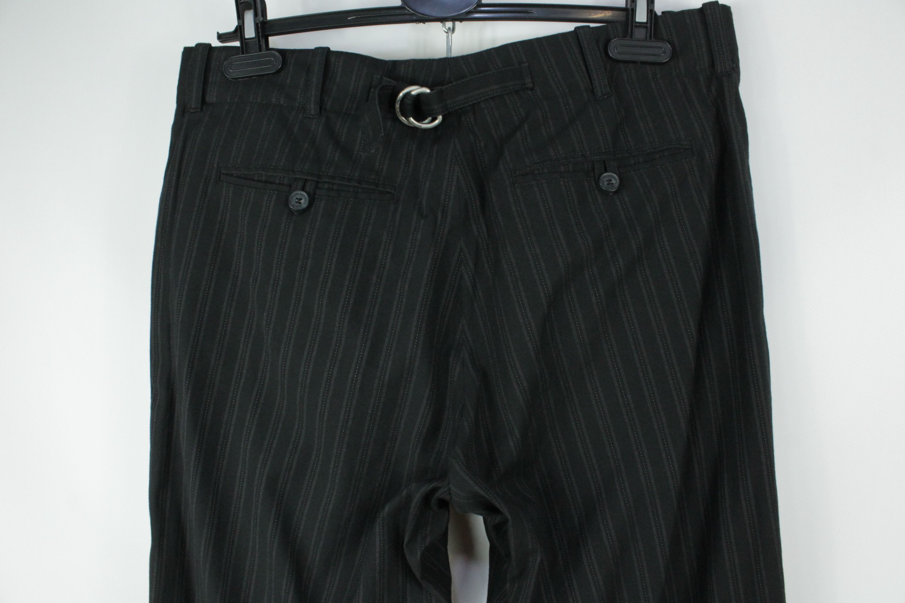 Costume National Vintage C'N'C Costume National Black Striped Suit Men's Size 40R - 16 Thumbnail