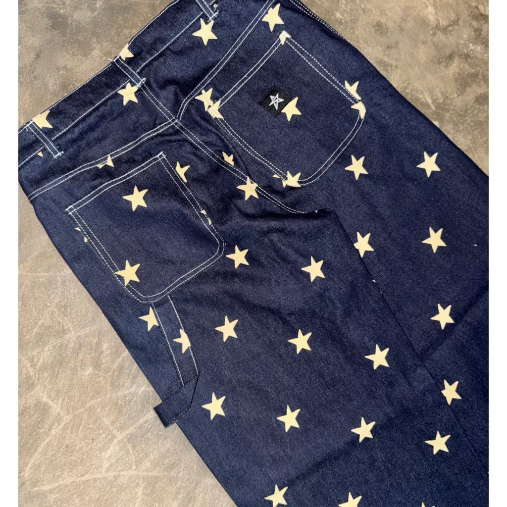 PPFM Blue colour Japanese inspired denim pant Size US 32 / EU 48 - 8 Thumbnail