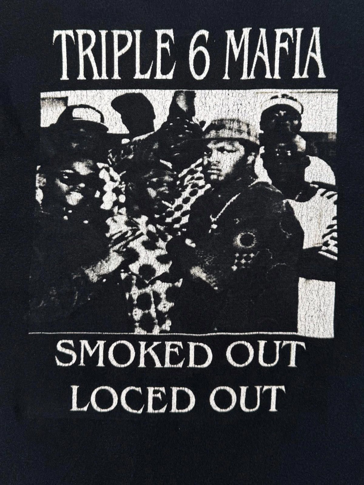 Designer Triple 6 Mafia black Graphic Tee Size ONE SIZE - 2 Thumbnail