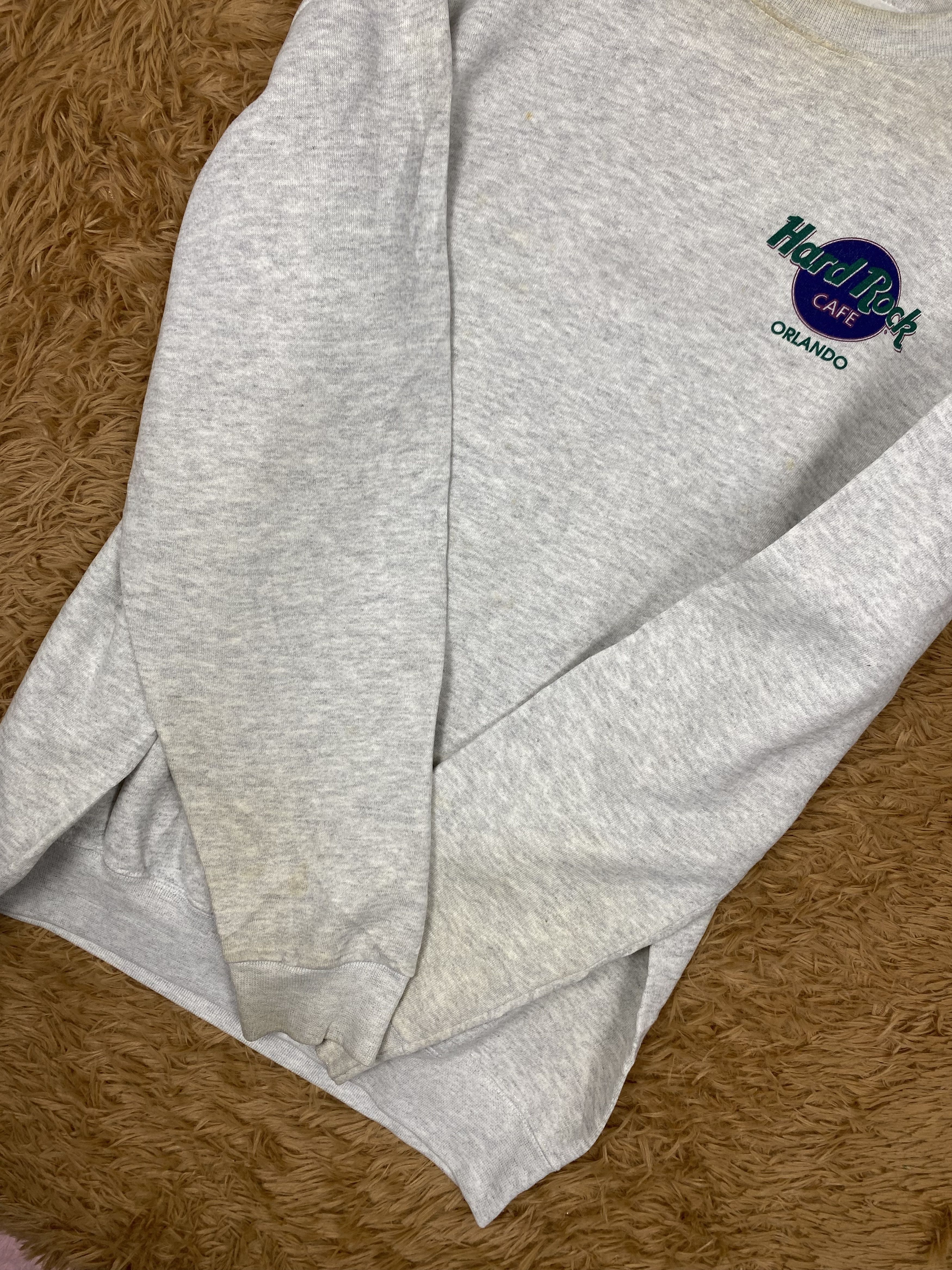 Hard Rock Cafe × Vintage Vintage Hard Rock Cafe Sweatshirts PS0257 Size US XL / EU 56 / 4 - 5 Thumbnail