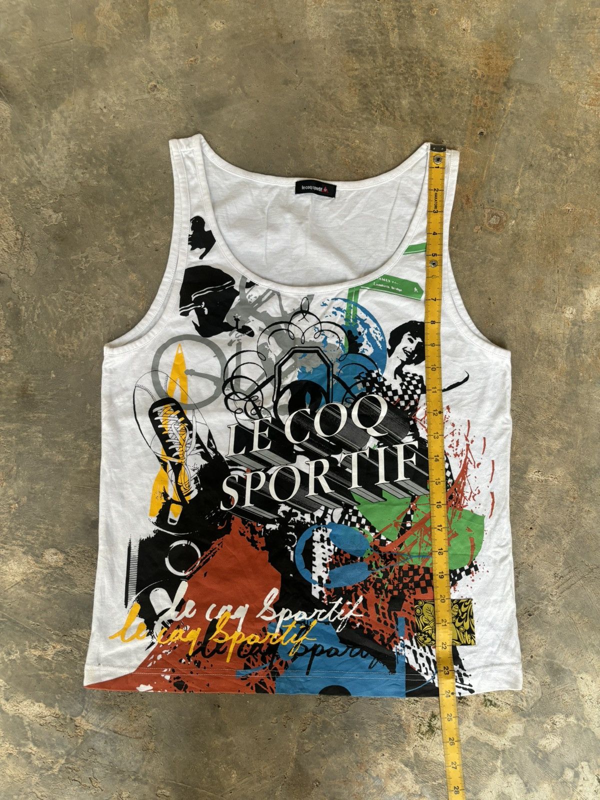 Hysteric Glamour Y2k Le Coq Sportif Hysteric Style Tank Tops Size US M / EU 48-50 / 2 - 8 Thumbnail