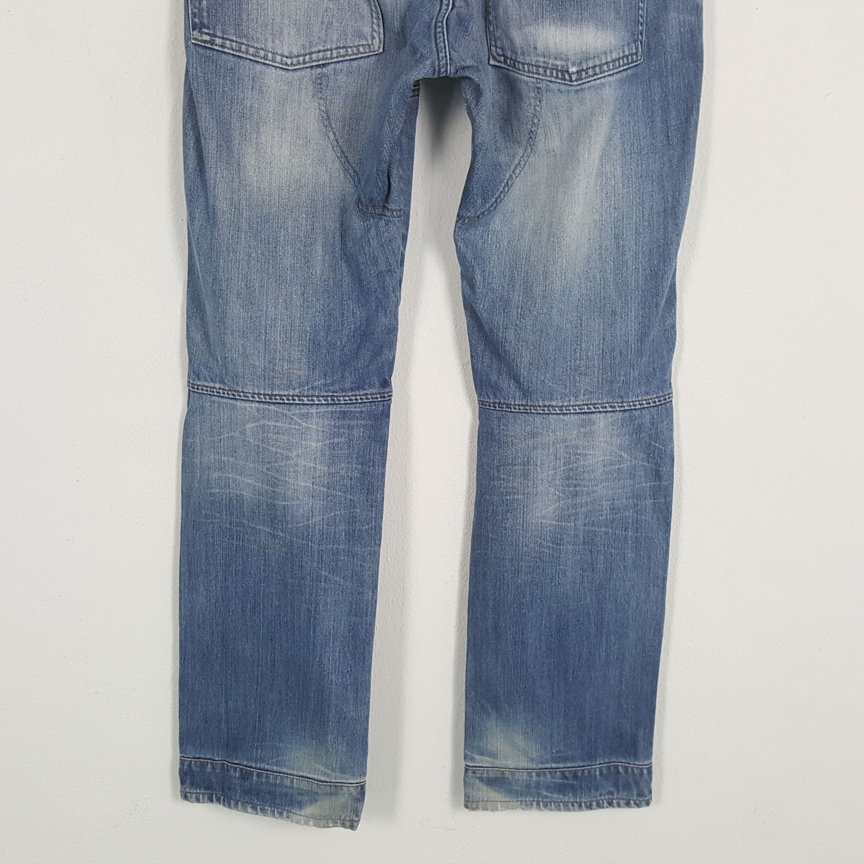 G-Star × Vintage Vintage G-STAR RAW Japanese Fashion Brand Riders Jeans Size US 34 / EU 50 - 6 Thumbnail
