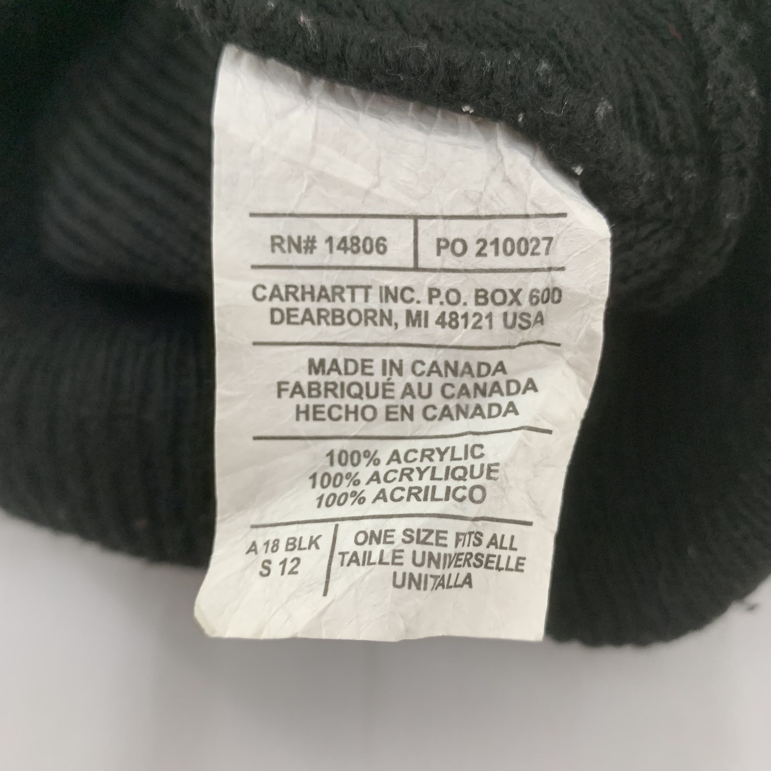 Carhartt × Vintage Carhartt Beanie Hat Snowcap Size ONE SIZE - 7 Thumbnail
