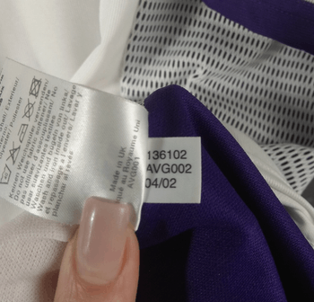 Adidas RSC Anderlecht Belgium 2002 2003 Away Shirt Jersey Size US XL / EU 56 / 4 - 5 Thumbnail