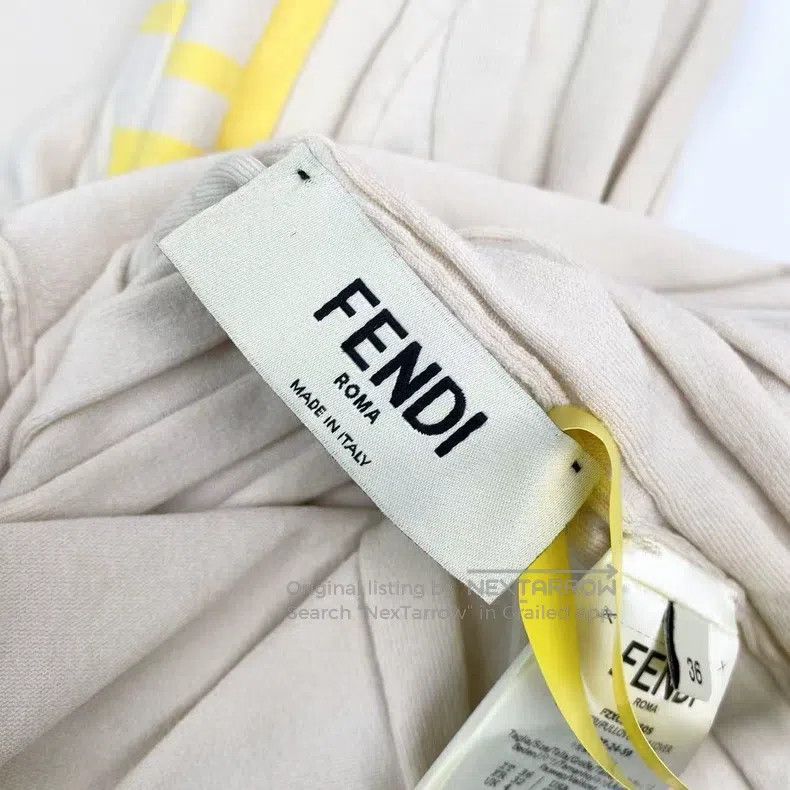 Fendi Fendi Classic logo knitted short sleeve Size XXS / US 00 / IT 34 - 4 Thumbnail