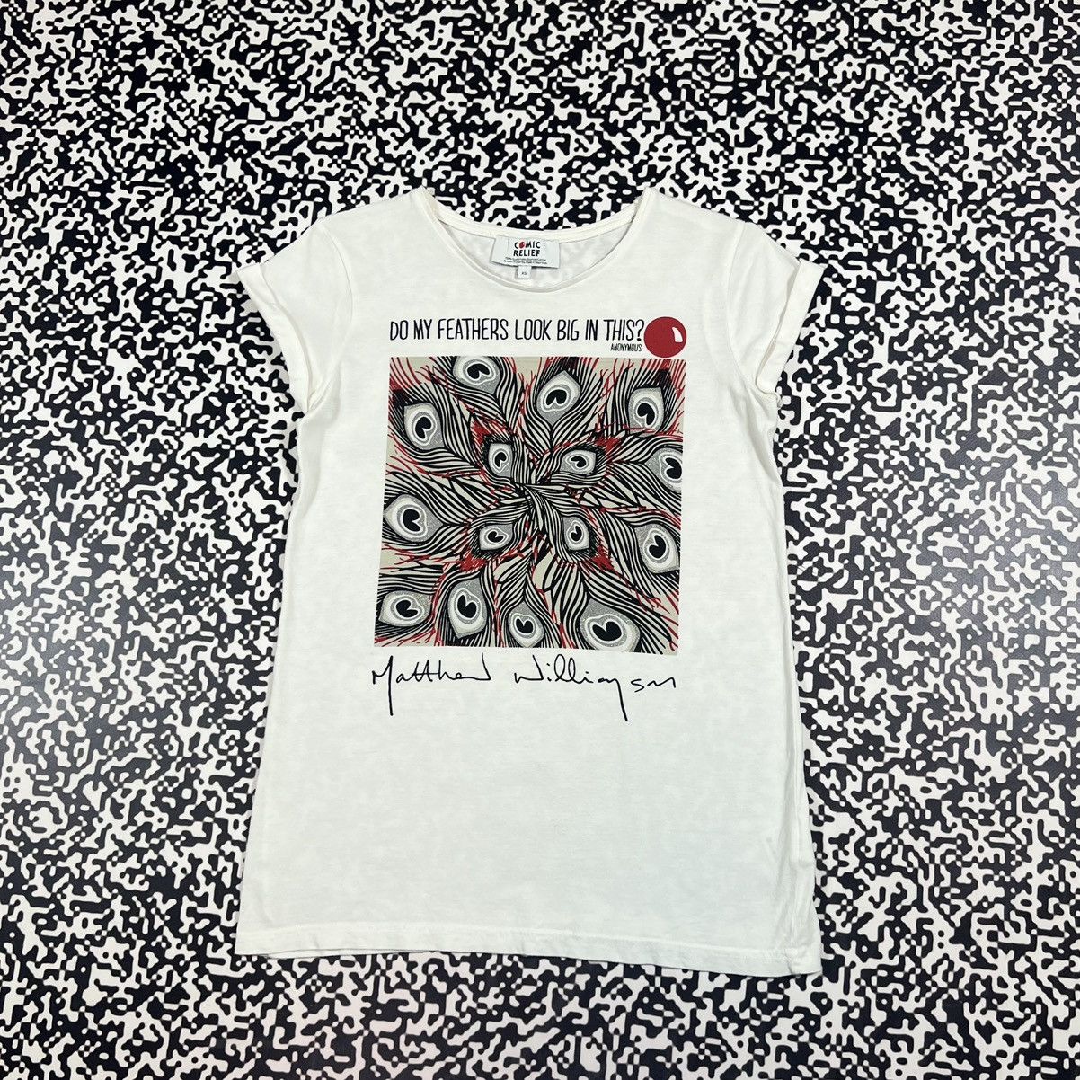 Vintage Vintage Y2K Comic Relief Matthew Williamson Red Nose Day Tee Size XS / US 0-2 / IT 36-38 - 3 Thumbnail