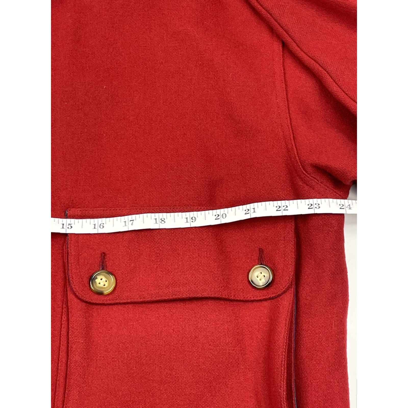 Vintage VINTAGE Boston Traders Wool Flannel Lined Bomber Jacket Unisex Adults M Red 90s Made in Hong Kong Size US M / EU 48-50 / 2 - 7 Thumbnail