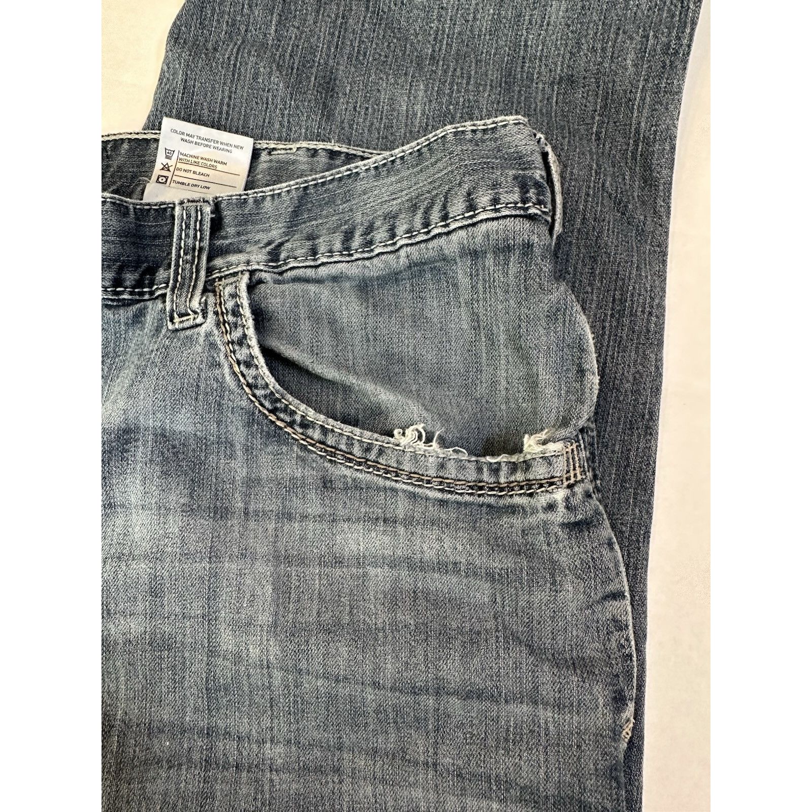 Ariat ARIAT FR Low Rise M4 Boot Jeans Blue 44/32 western CAT 2 Size US 44 / EU 60 - 10 Thumbnail