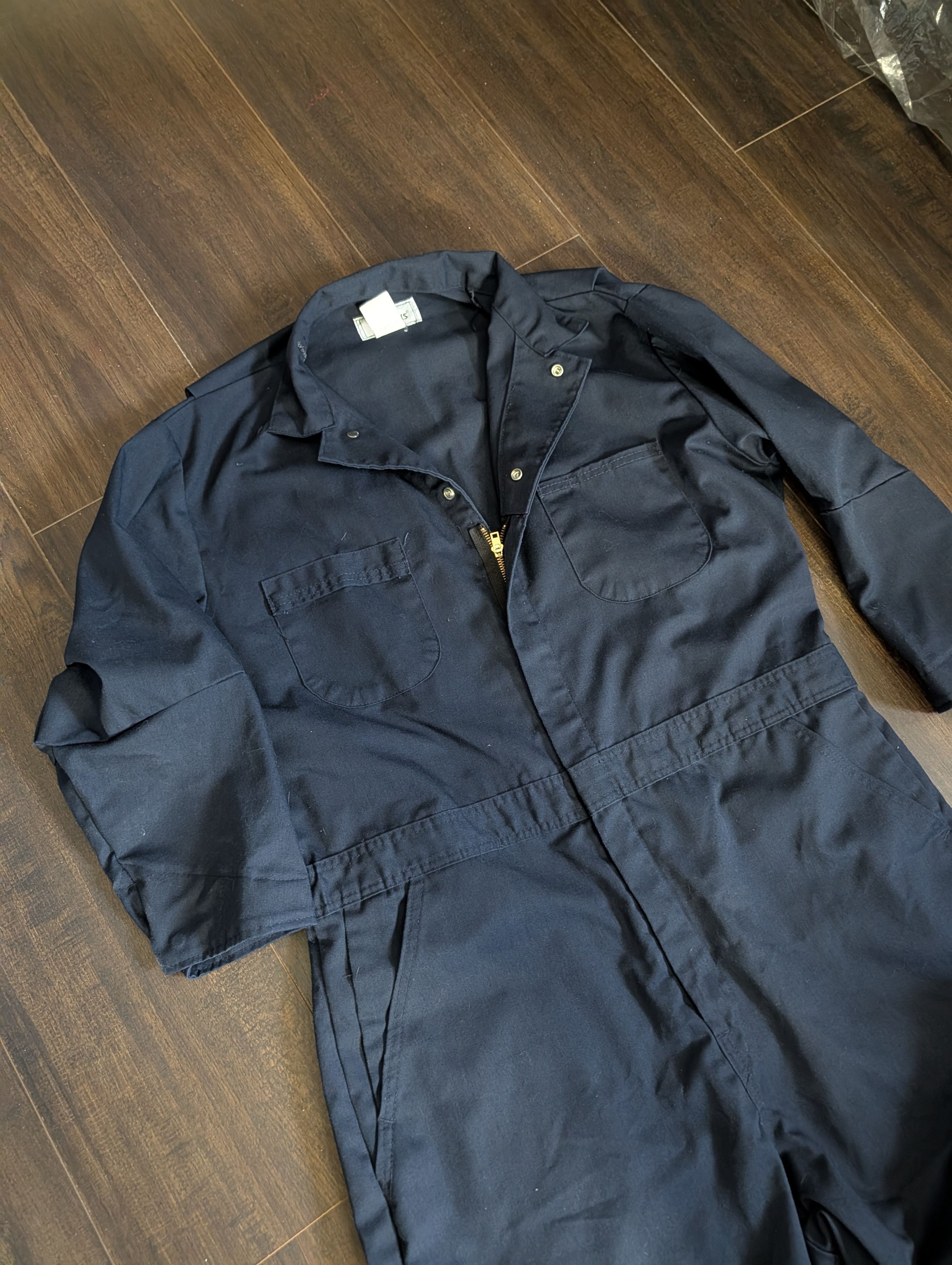 Sears ROEBUCKS Navy blue vintage MiUSA overalls sz 46 Size US XL / EU 56 / 4 - 2 Thumbnail