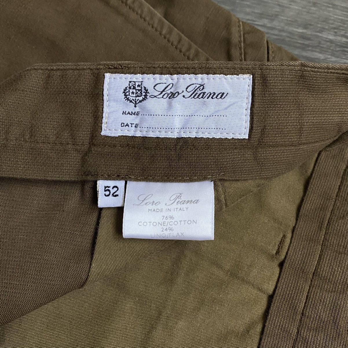Loro Piana Loro Piana Chocolate Cotton Chino Pants Trousers Jeans Denim Size US 36 / EU 52 - 13 Thumbnail