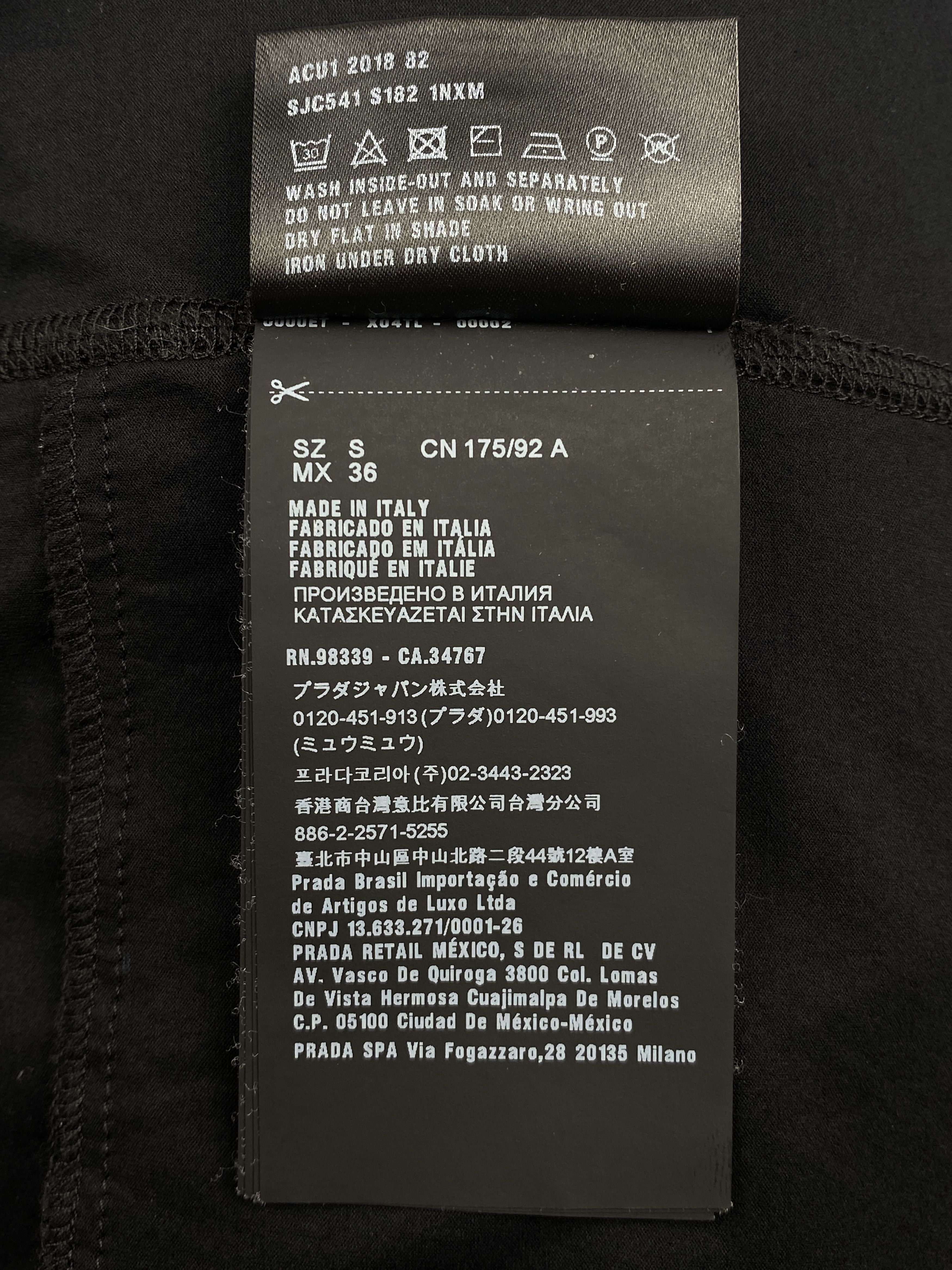 Prada 2018 Linea Rossa Longsleeves Jacket Size US S / EU 44-46 / 1 - 17 Thumbnail