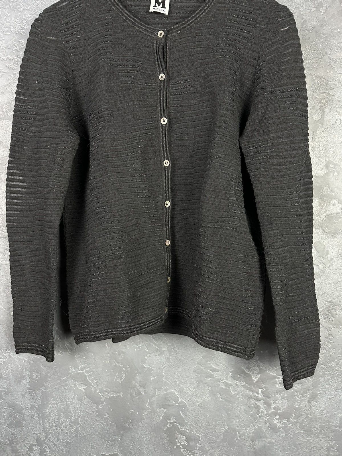 Missoni Missoni Women’s Black Cardigan Size M Size M / US 6-8 / IT 42-44 - 5 Thumbnail
