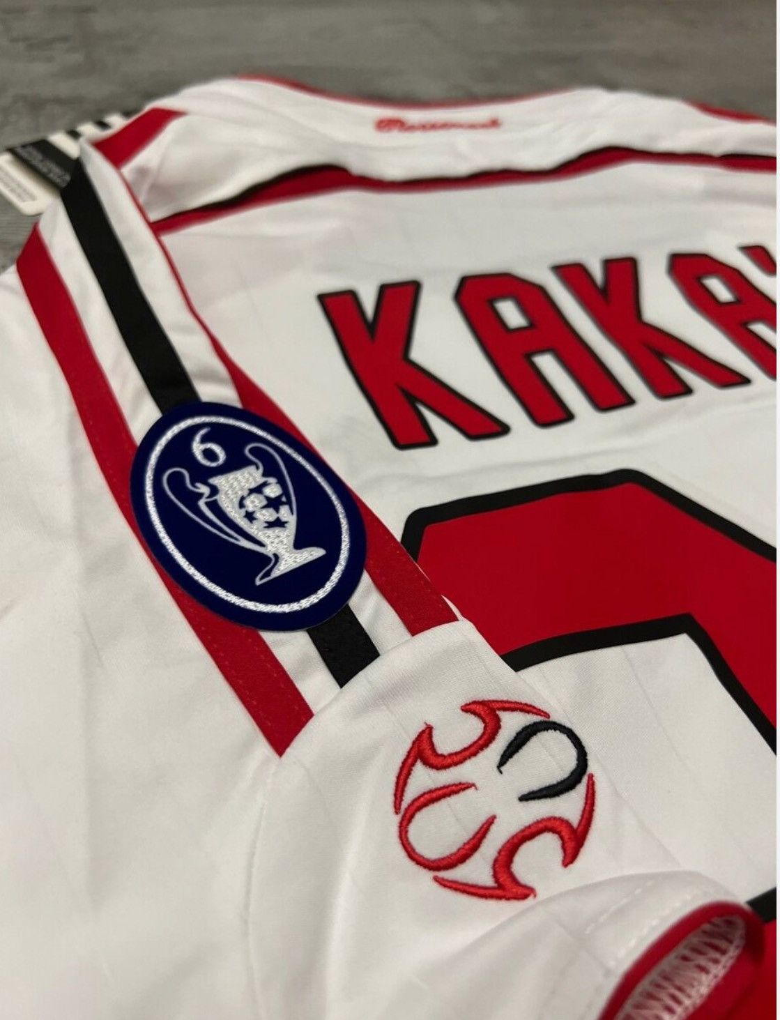 Adidas AC Milan 2006-07 Kaka #22 Away Jersey Milan Jersey Size US XXL / EU 58 / 5 - 4 Thumbnail