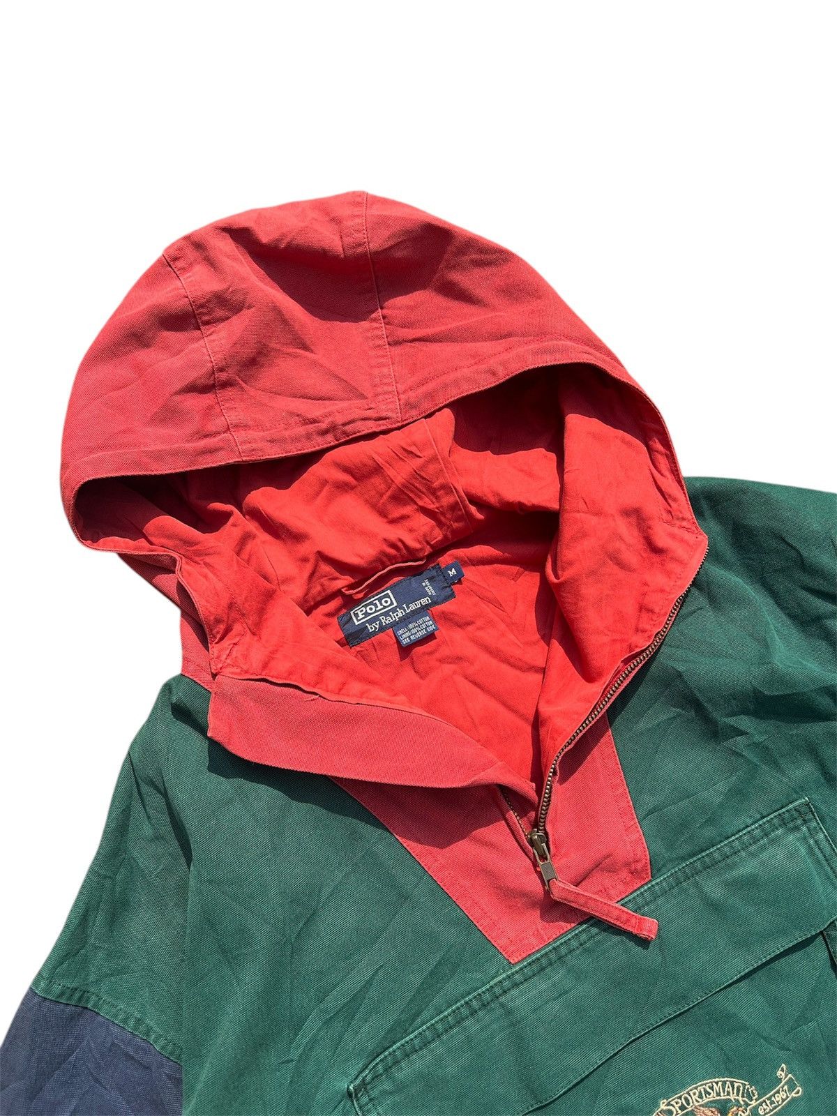 Polo Ralph Lauren Vintage Polo sportsman anorak pullover jacket Size US M / EU 48-50 / 2 - 4 Thumbnail